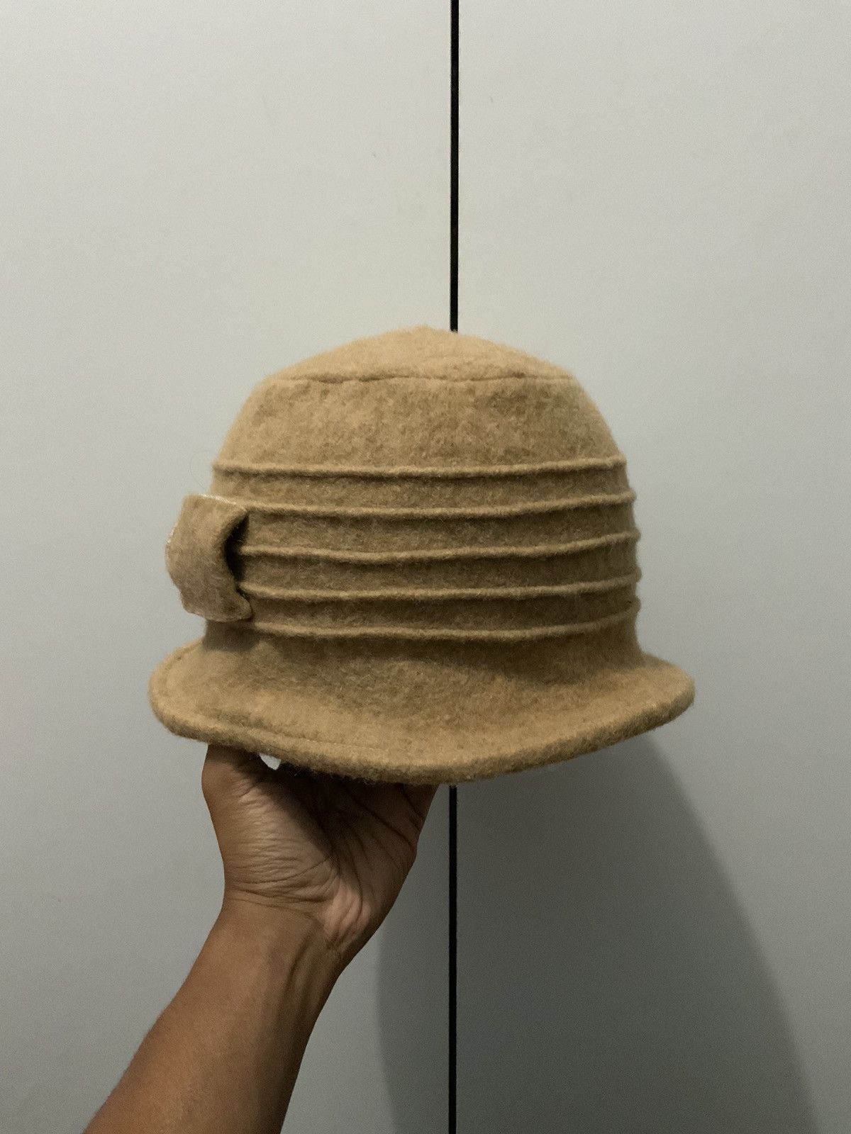Vintage Franco Ferraro Milano Wool Made in Italy Bucket Hat Size ONE SIZE - 3 Thumbnail