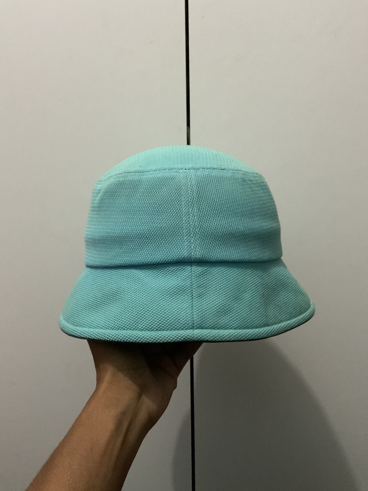 Japanese Brand Vintage Lacoste Japan Turqoise Bucket Hat Size ONE SIZE - 5 Thumbnail