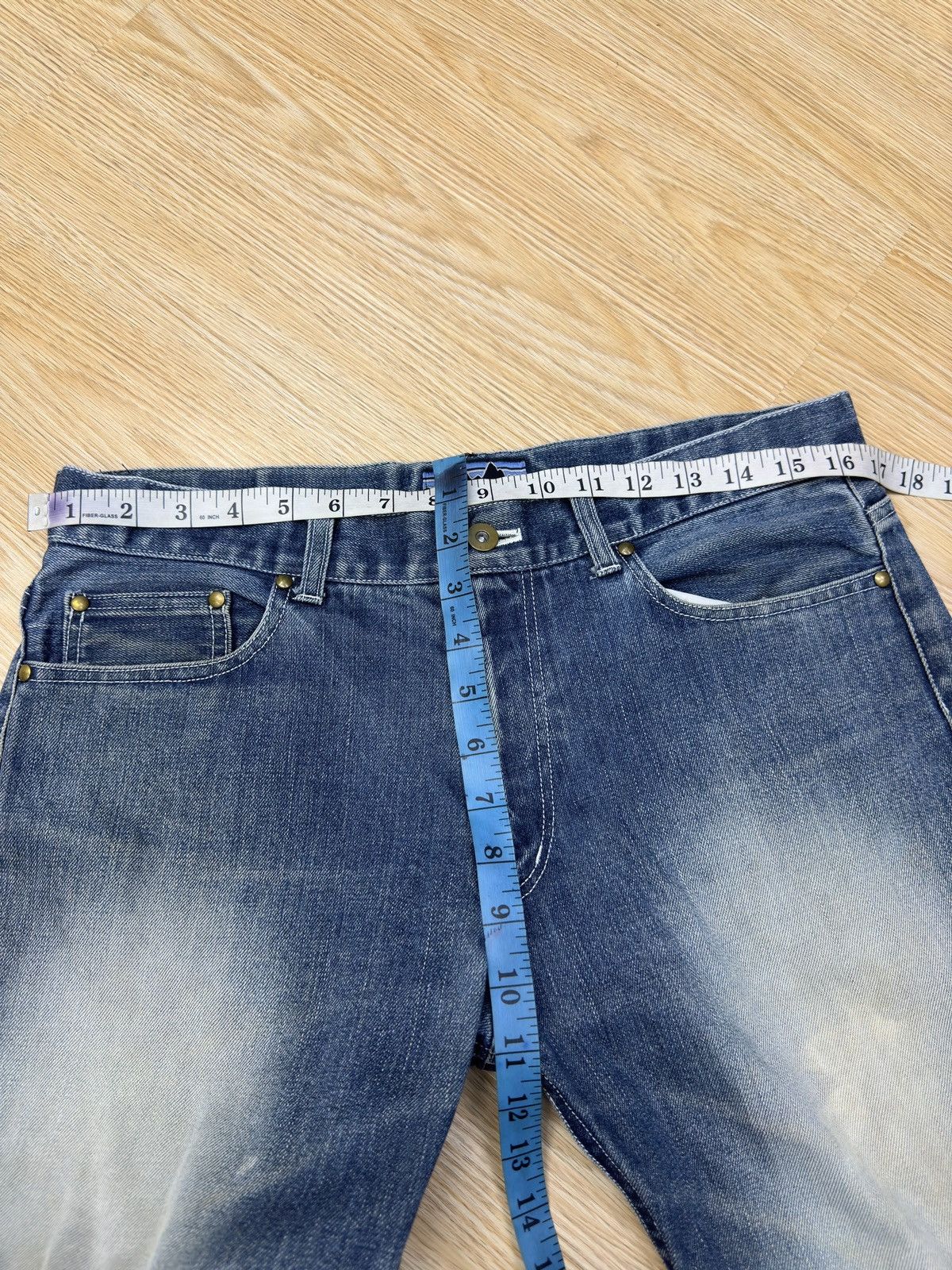 Beauty Beast × Japanese Brand × Vintage Figmentnia No Wear No Music Japan Denim J749 Size US 33 - 7 Thumbnail
