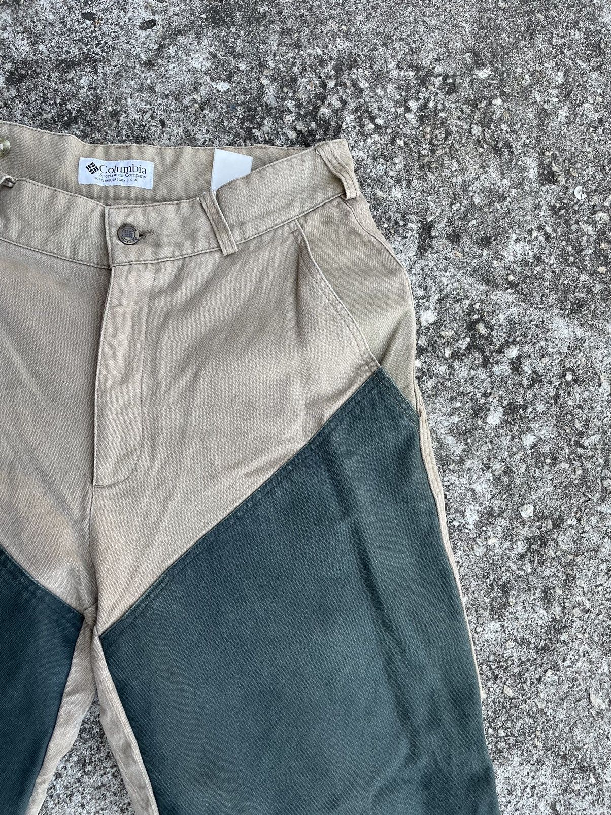 Columbia Vintage Columbia Briarshun Stout Field Hunting Canvas Pants Size US 31 - 4 Thumbnail