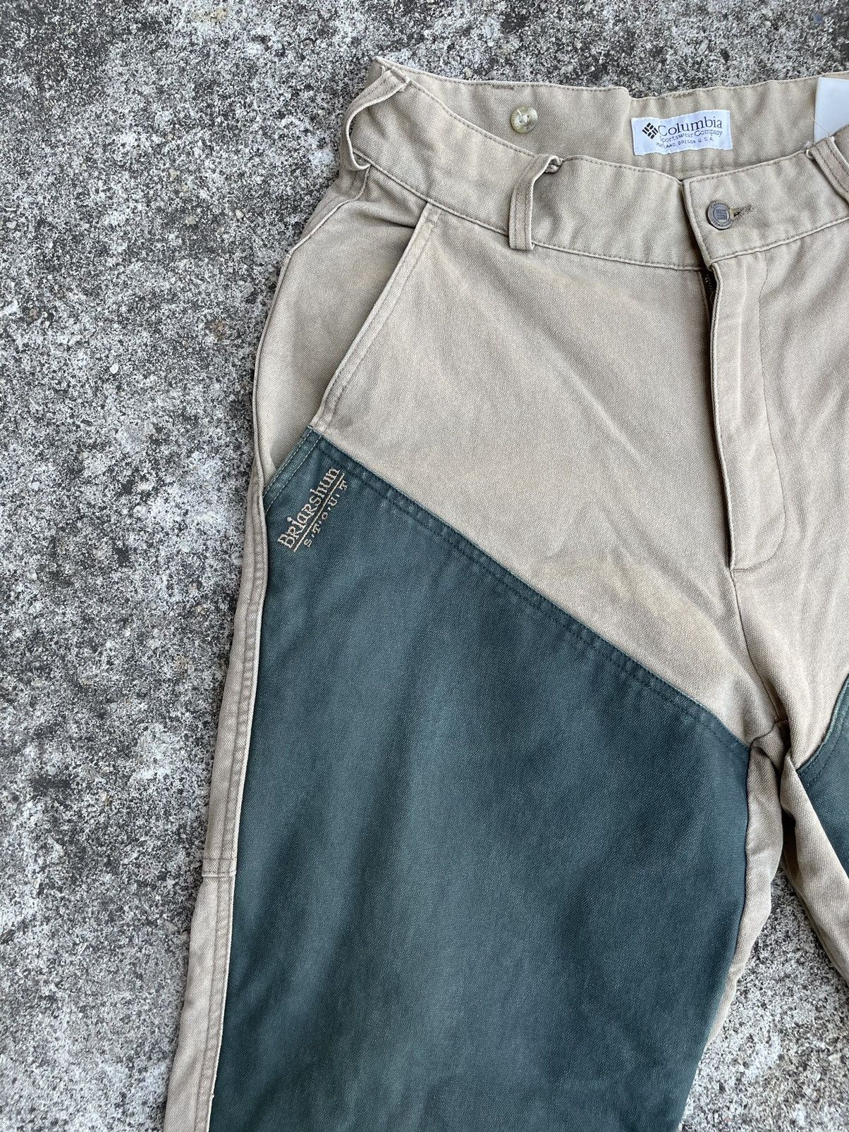Columbia Vintage Columbia Briarshun Stout Field Hunting Canvas Pants Size US 31 - 3 Thumbnail