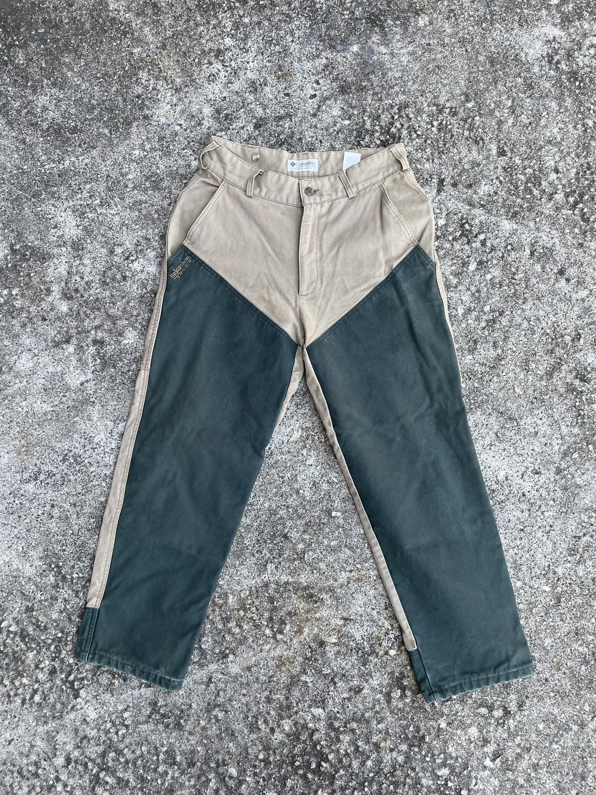 Columbia Vintage Columbia Briarshun Stout Field Hunting Canvas Pants Size US 31 - 1 Thumbnail