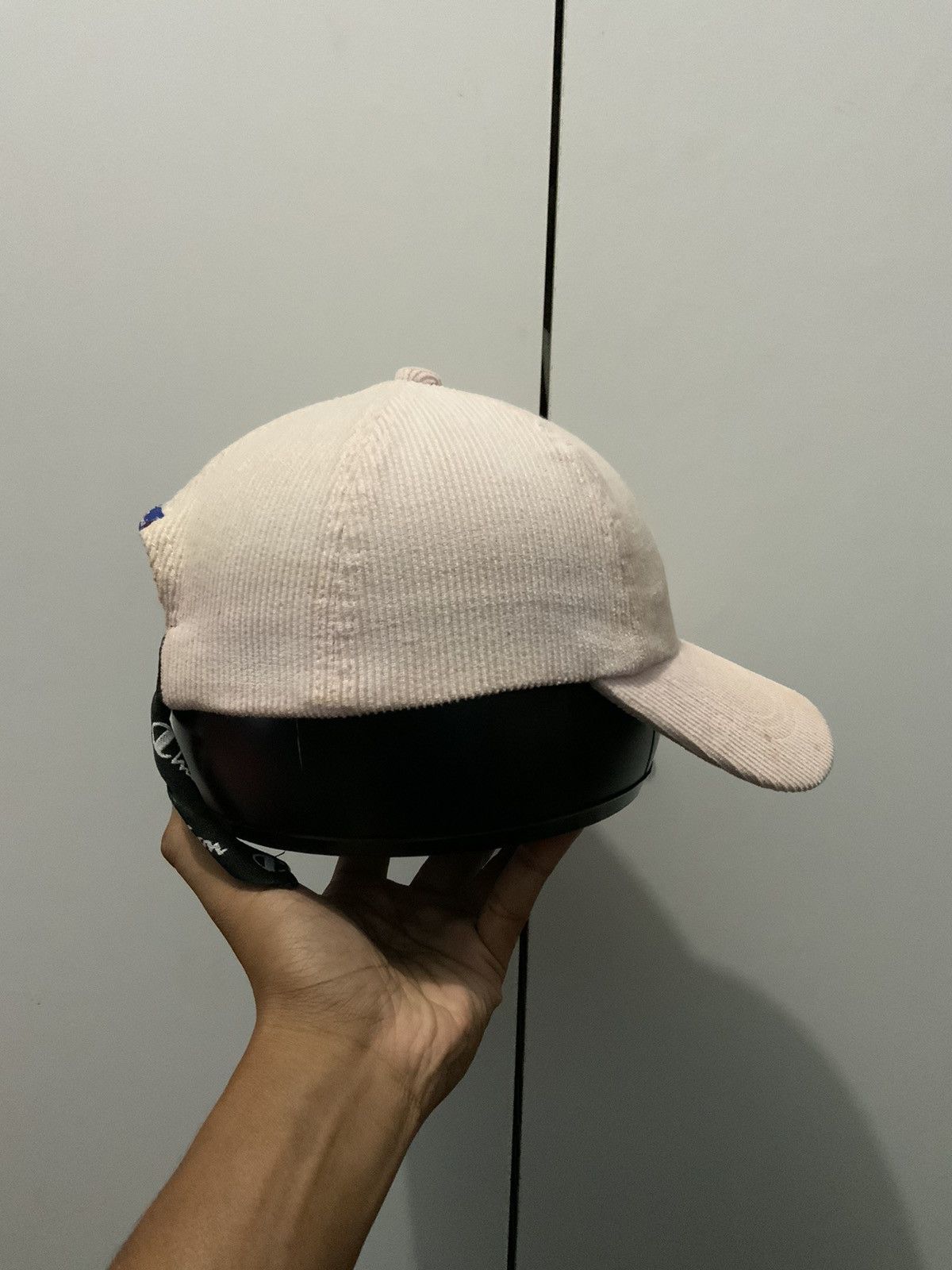 Champion Champion Embroidery Corduroi Pink Adjustable Hat Cap Size ONE SIZE - 5 Thumbnail
