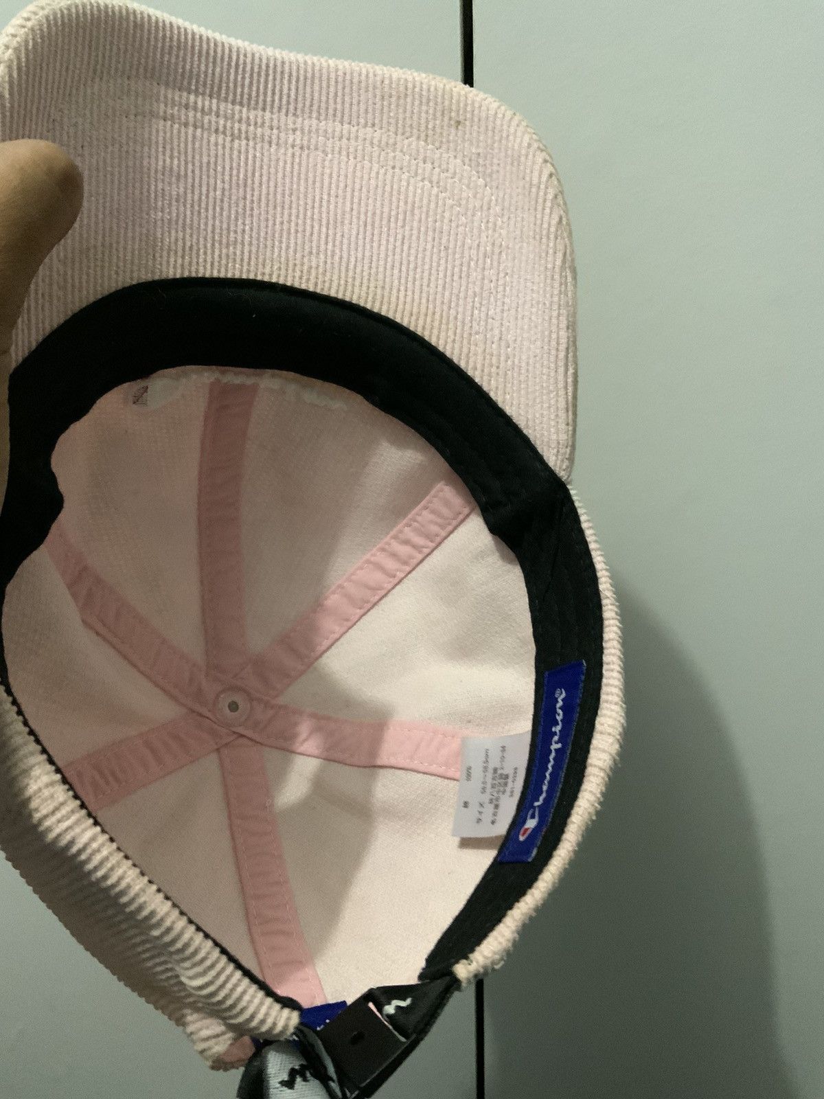 Champion Champion Embroidery Corduroi Pink Adjustable Hat Cap Size ONE SIZE - 13 Thumbnail