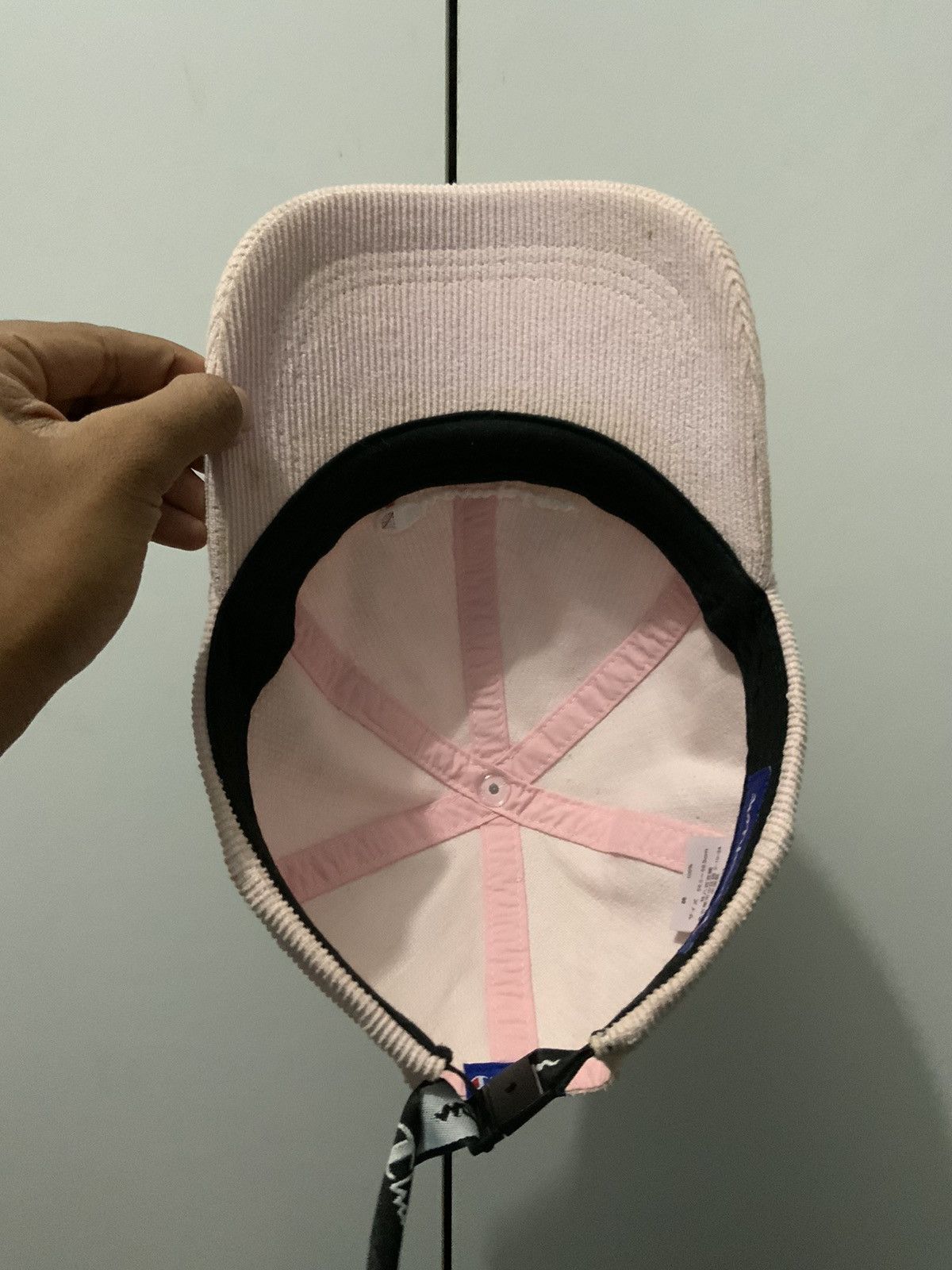 Champion Champion Embroidery Corduroi Pink Adjustable Hat Cap Size ONE SIZE - 10 Thumbnail