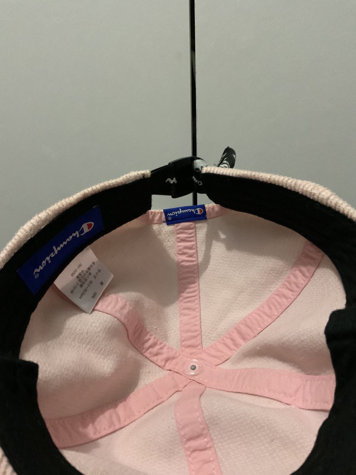 Champion Champion Embroidery Corduroi Pink Adjustable Hat Cap Size ONE SIZE - 14 Thumbnail