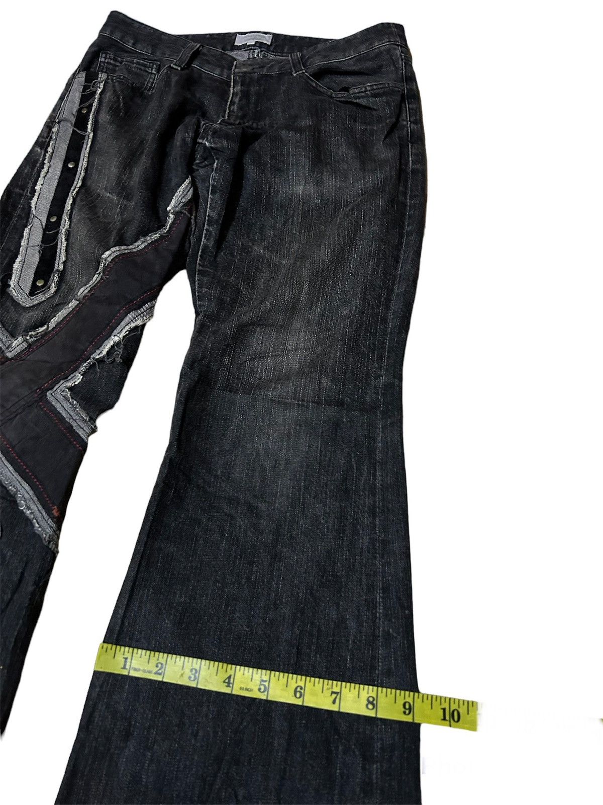 Designer PUNK 🔥‼️ DISTRESSED PATRICK COX DENIM PANTS 🔥 Size US 31 - 12 Thumbnail