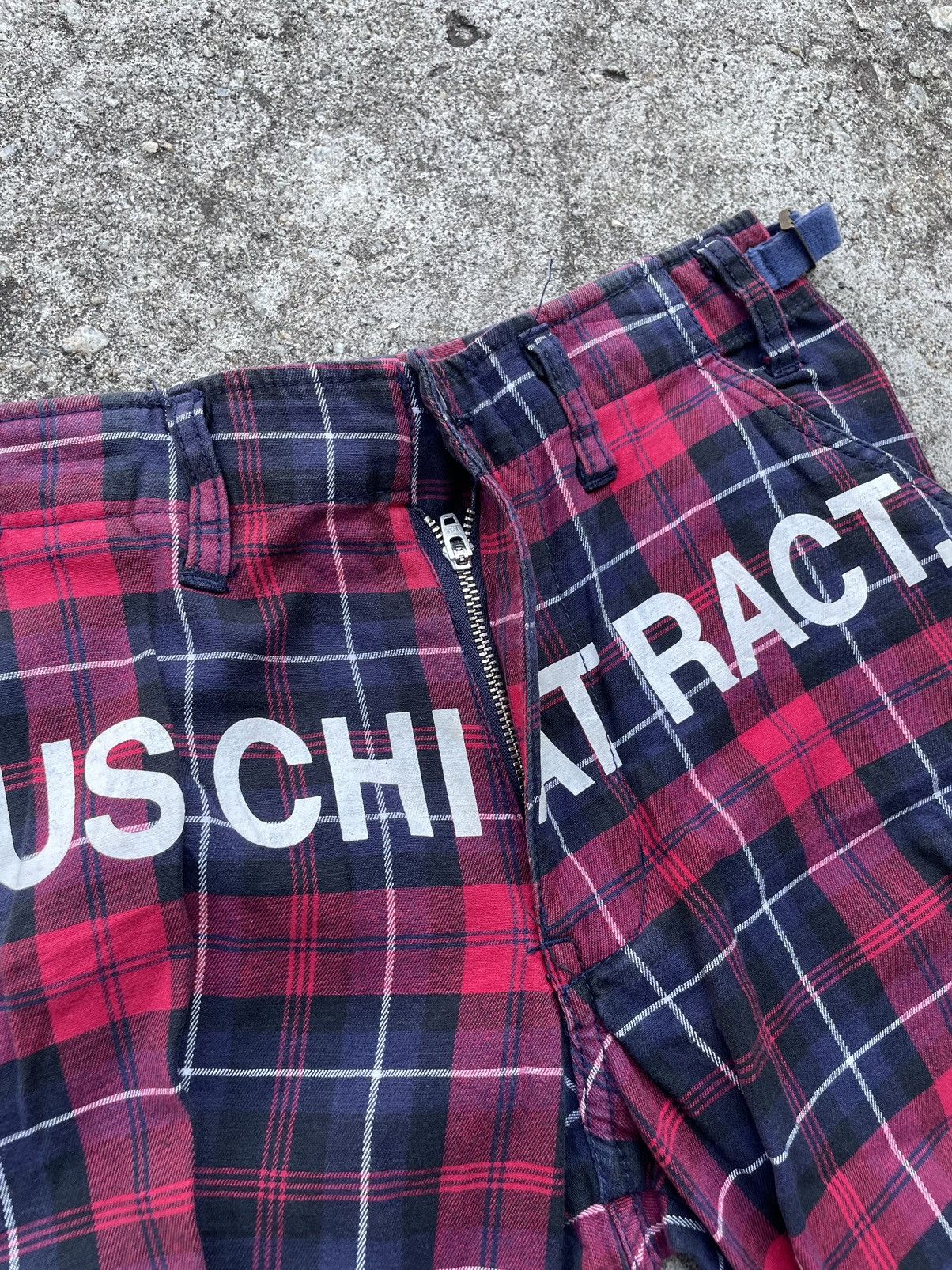 If Six Was Nine × Japanese Brand × Seditionaries Redark Checked Pants Luschiatract Size US 28 / EU 44 - 6 Thumbnail