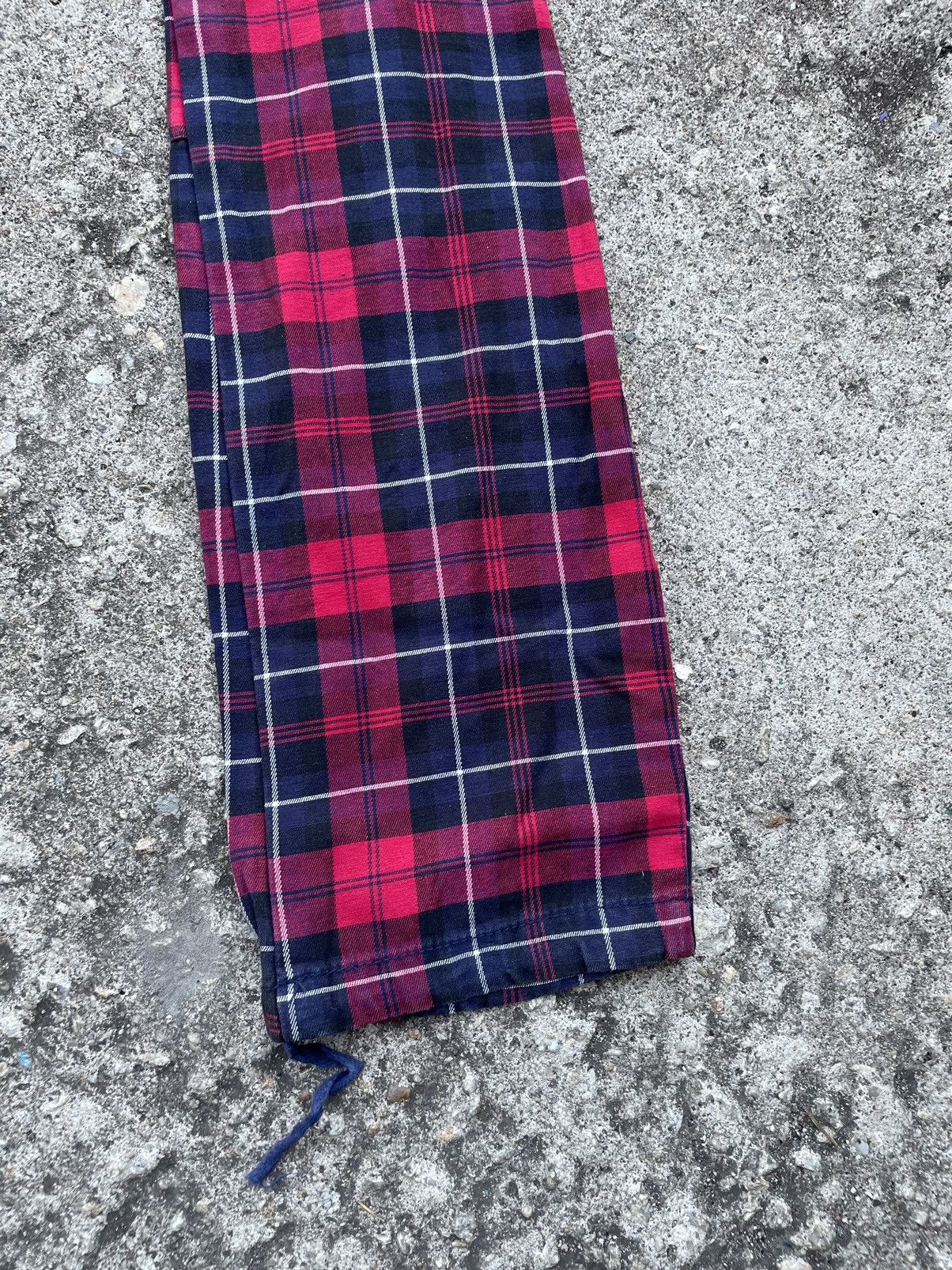 If Six Was Nine × Japanese Brand × Seditionaries Redark Checked Pants Luschiatract Size US 28 / EU 44 - 13 Thumbnail