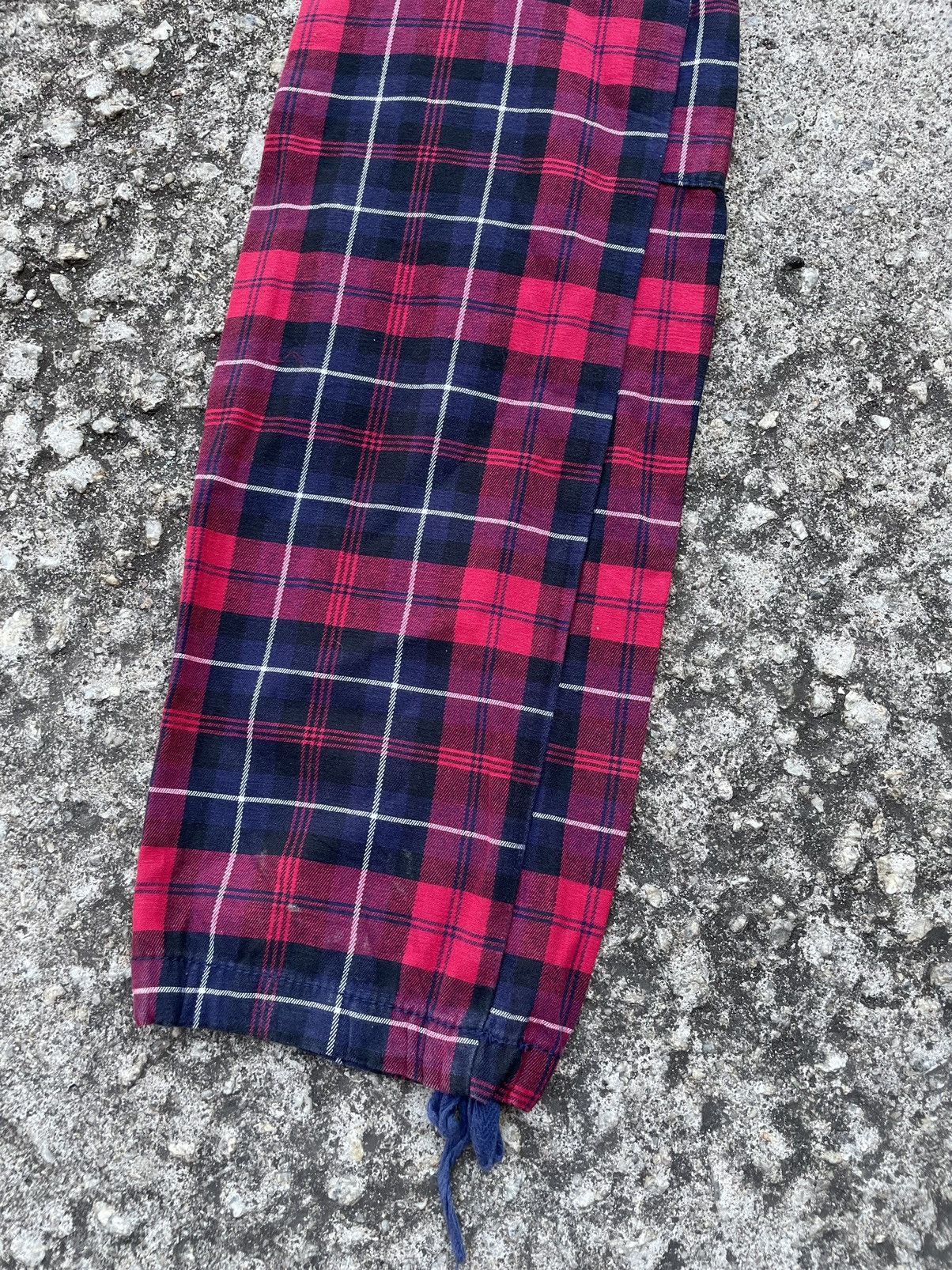 If Six Was Nine × Japanese Brand × Seditionaries Redark Checked Pants Luschiatract Size US 28 / EU 44 - 14 Thumbnail