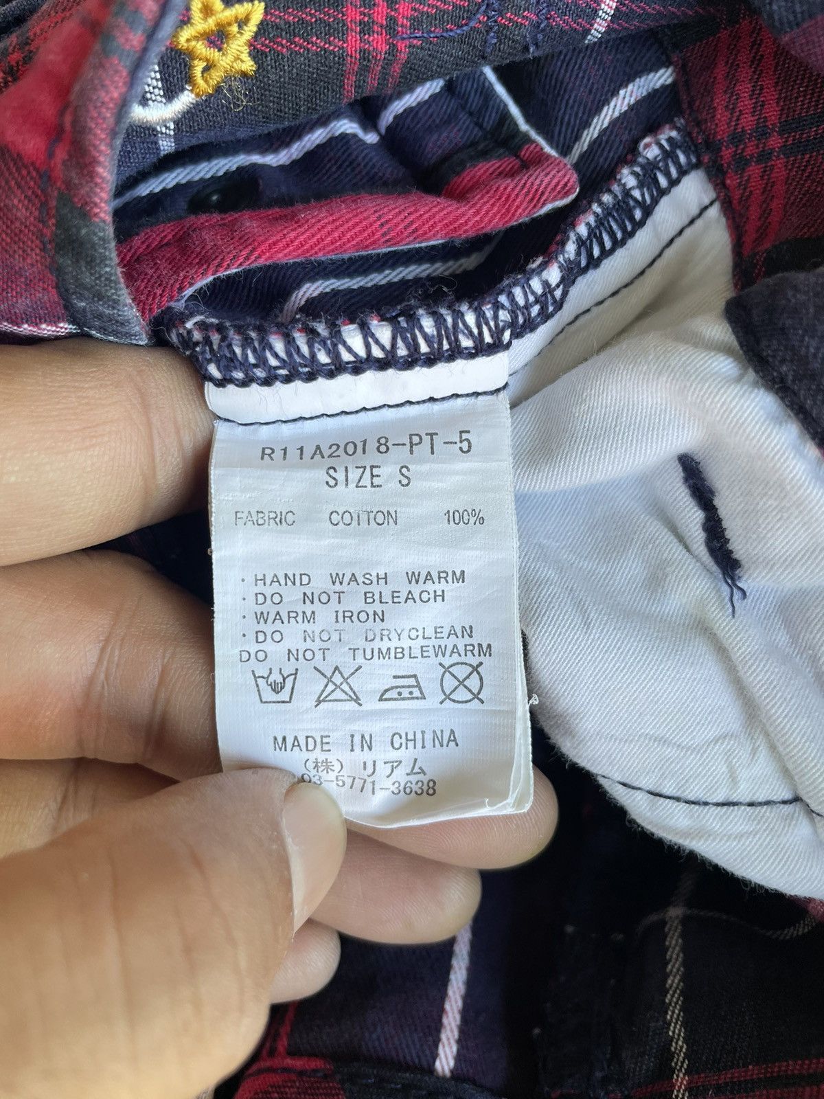If Six Was Nine × Japanese Brand × Seditionaries Redark Checked Pants Luschiatract Size US 28 / EU 44 - 18 Thumbnail