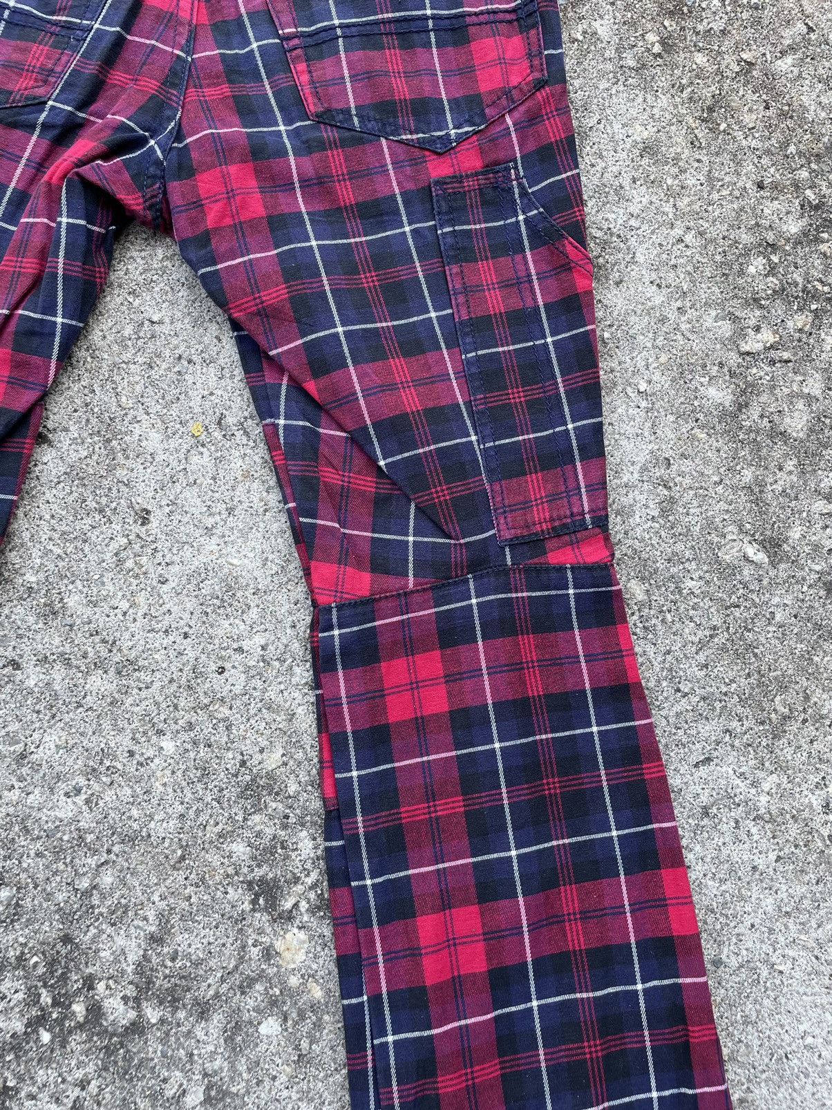 If Six Was Nine × Japanese Brand × Seditionaries Redark Checked Pants Luschiatract Size US 28 / EU 44 - 12 Thumbnail