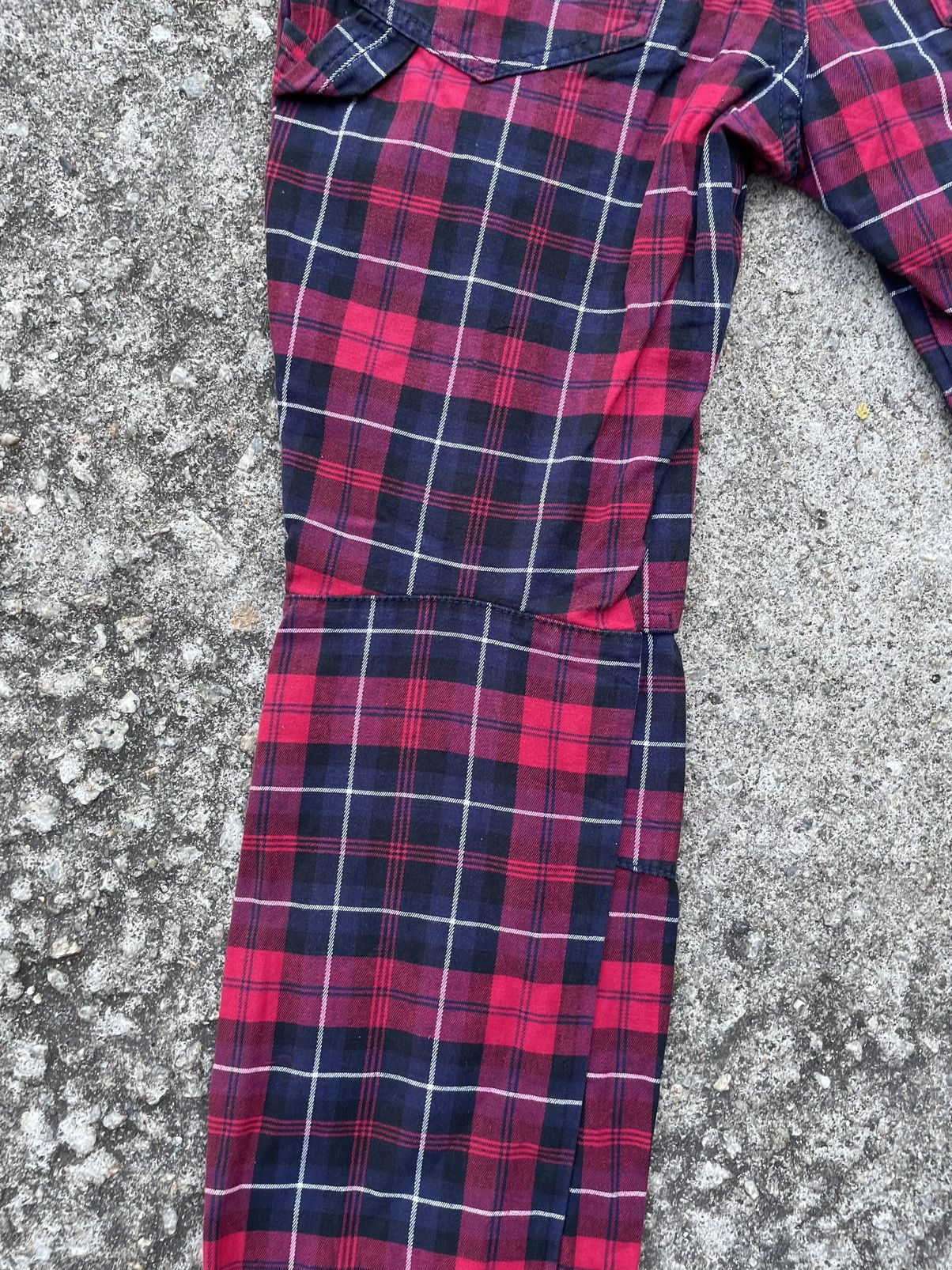 If Six Was Nine × Japanese Brand × Seditionaries Redark Checked Pants Luschiatract Size US 28 / EU 44 - 11 Thumbnail