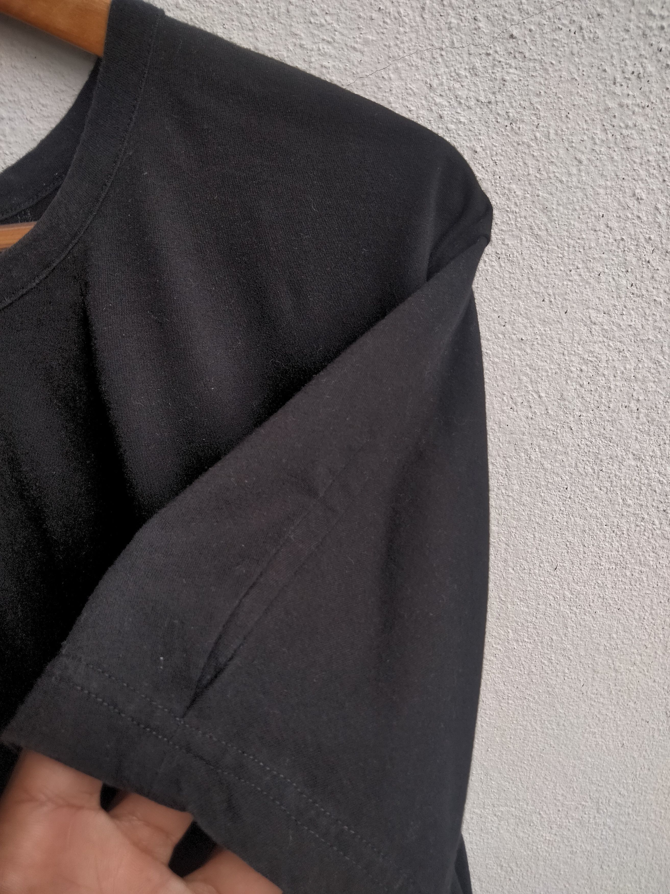 Yohji Yamamoto Y's Yohji Yamamoto Black Tee Size US XL / EU 56 / 4 - 4 Thumbnail