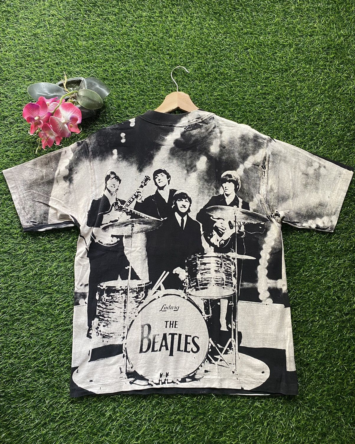 Band Tees × Vintage Vintage The Beatles Tee Size US L / EU 52-54 / 3 - 2 Thumbnail