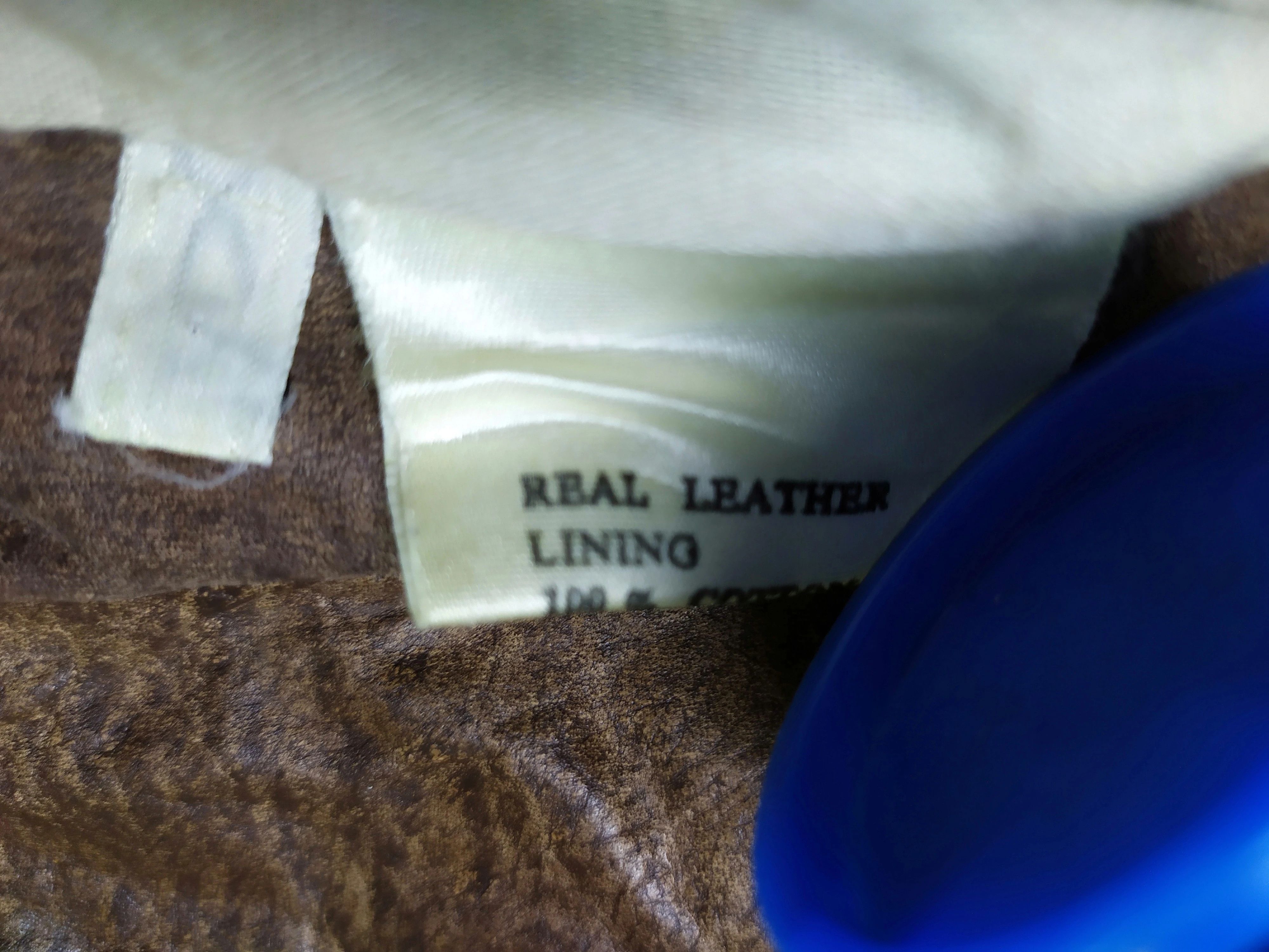 Vintage Vintage Reversible Brown Leather Denim Jacket Size US M / EU 48-50 / 2 - 15 Thumbnail