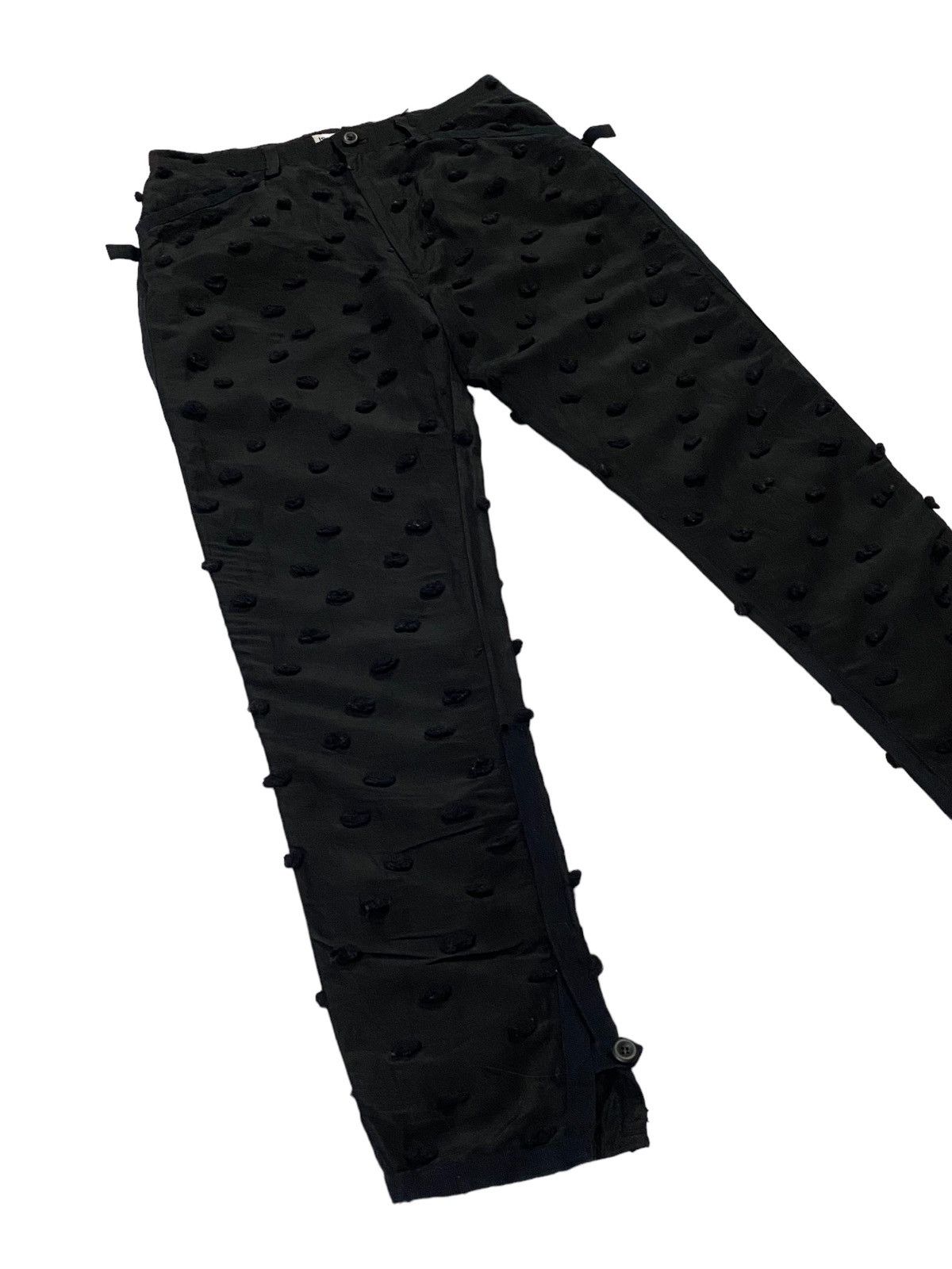 Issey Miyake Rare‼️Issey Miyake Decorated With Embossed Patterns Pants Size 28" / US 6 / IT 42 - 20 Thumbnail