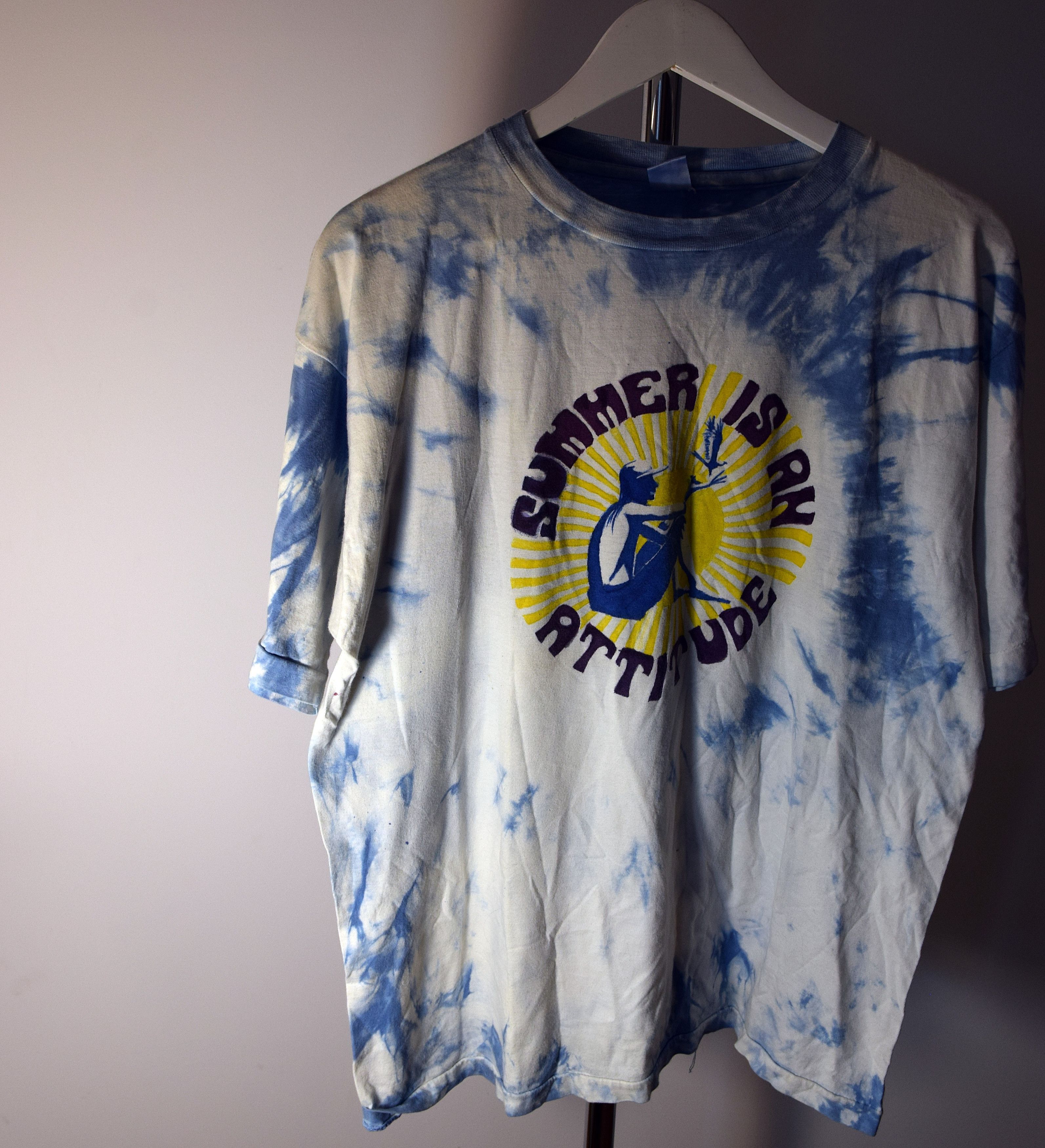 Band Tees × Vintage 90S VINTAGE MUSIC FESTIVAL SUMMER IS AN ATTITUDE XL Size US XL / EU 56 / 4 - 5 Thumbnail