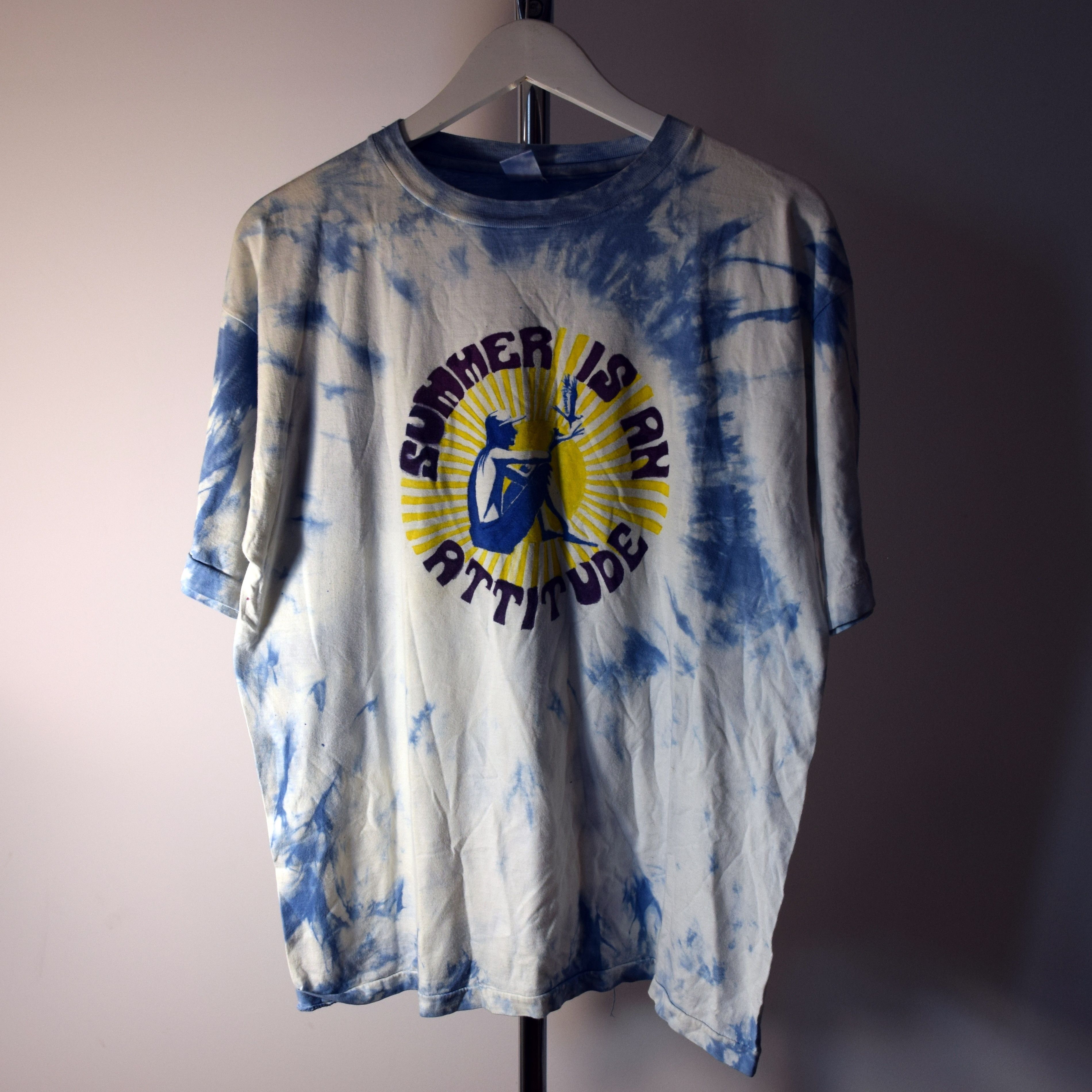 Band Tees × Vintage 90S VINTAGE MUSIC FESTIVAL SUMMER IS AN ATTITUDE XL Size US XL / EU 56 / 4 - 4 Thumbnail