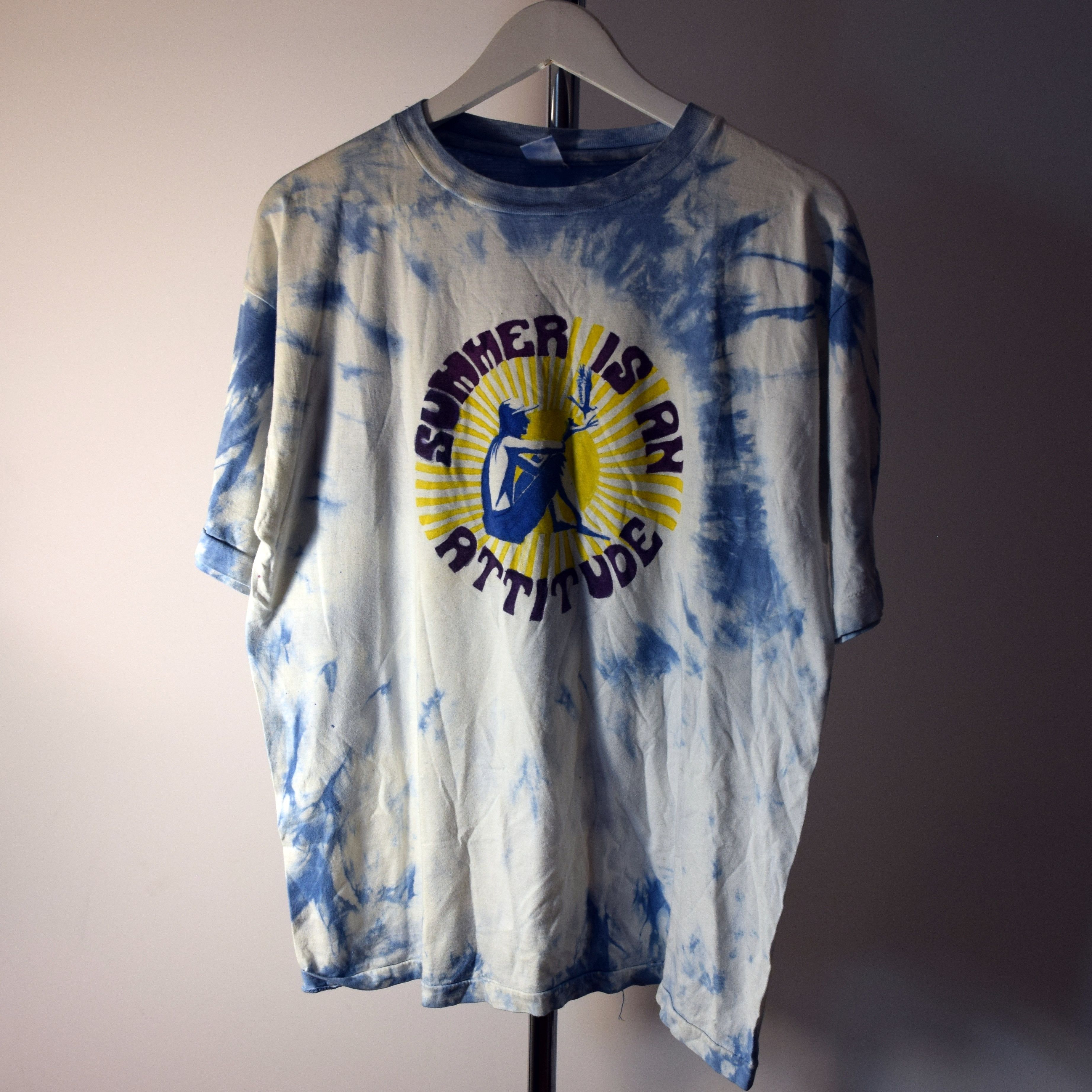 Band Tees × Vintage 90S VINTAGE MUSIC FESTIVAL SUMMER IS AN ATTITUDE XL Size US XL / EU 56 / 4 - 1 Thumbnail