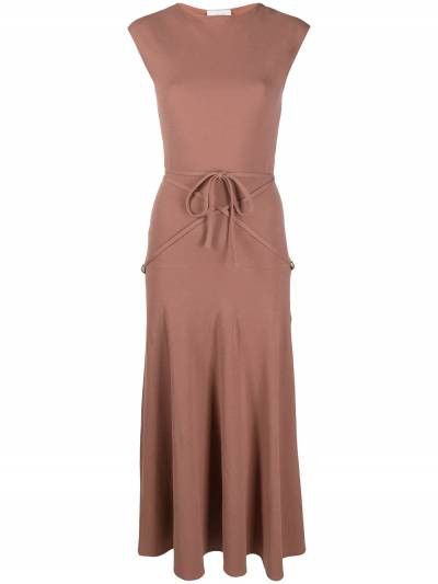 Lemaire Tie detail midi dress Size S / US 4 / IT 40 - 2 Thumbnail