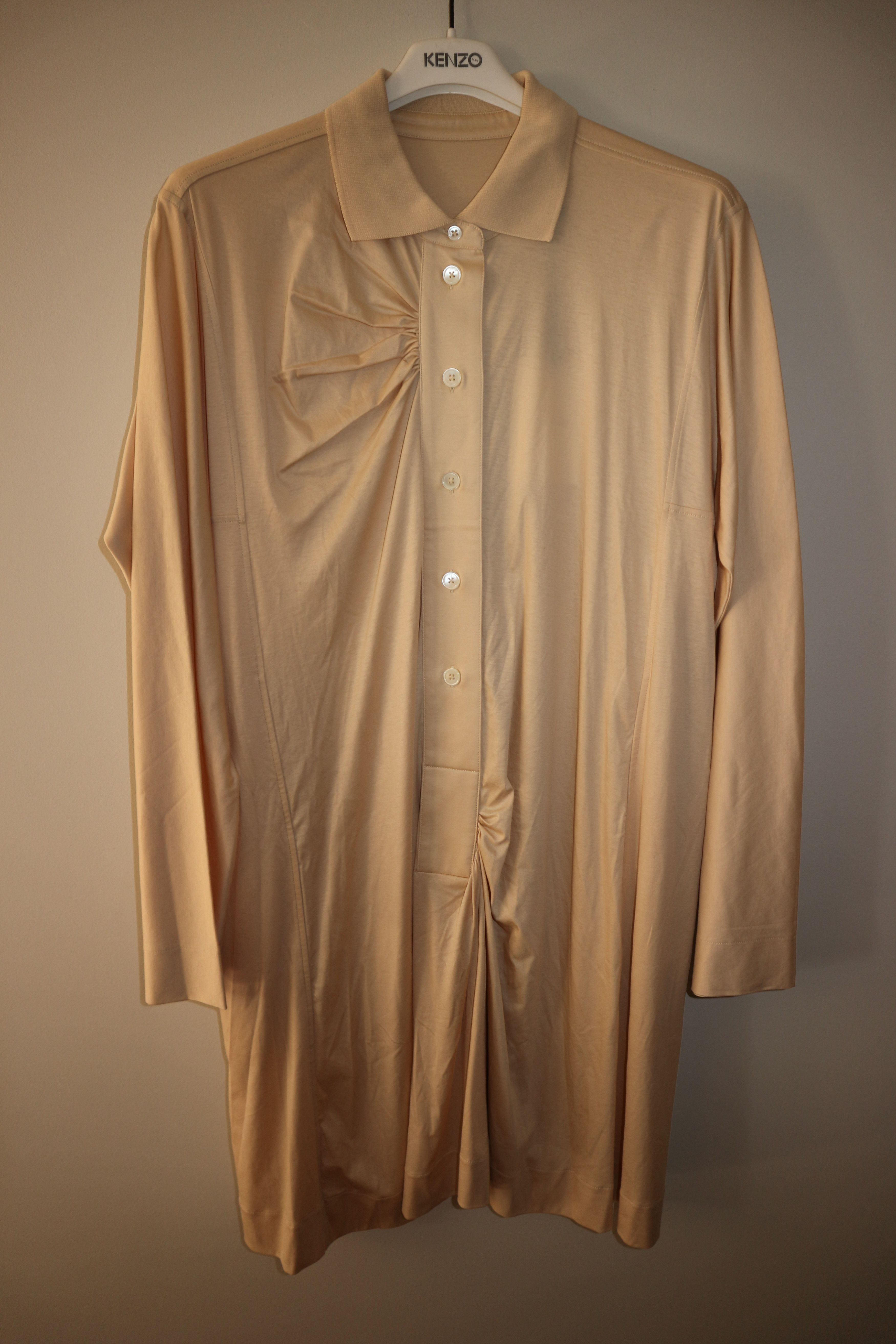 beige dress