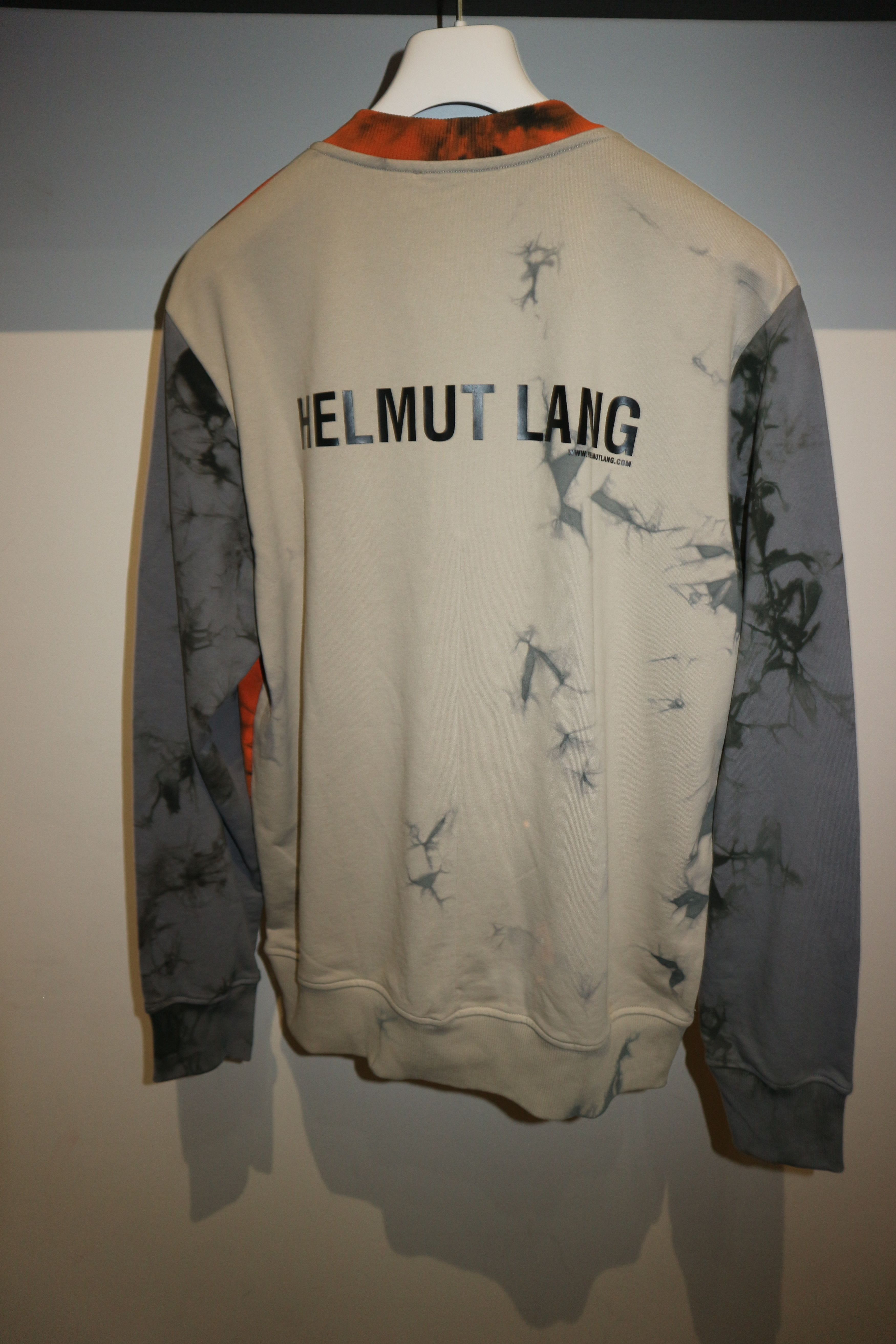 Helmut Lang tie dye logo print sweatshirt Size US XL / EU 56 / 4 - 2 Thumbnail