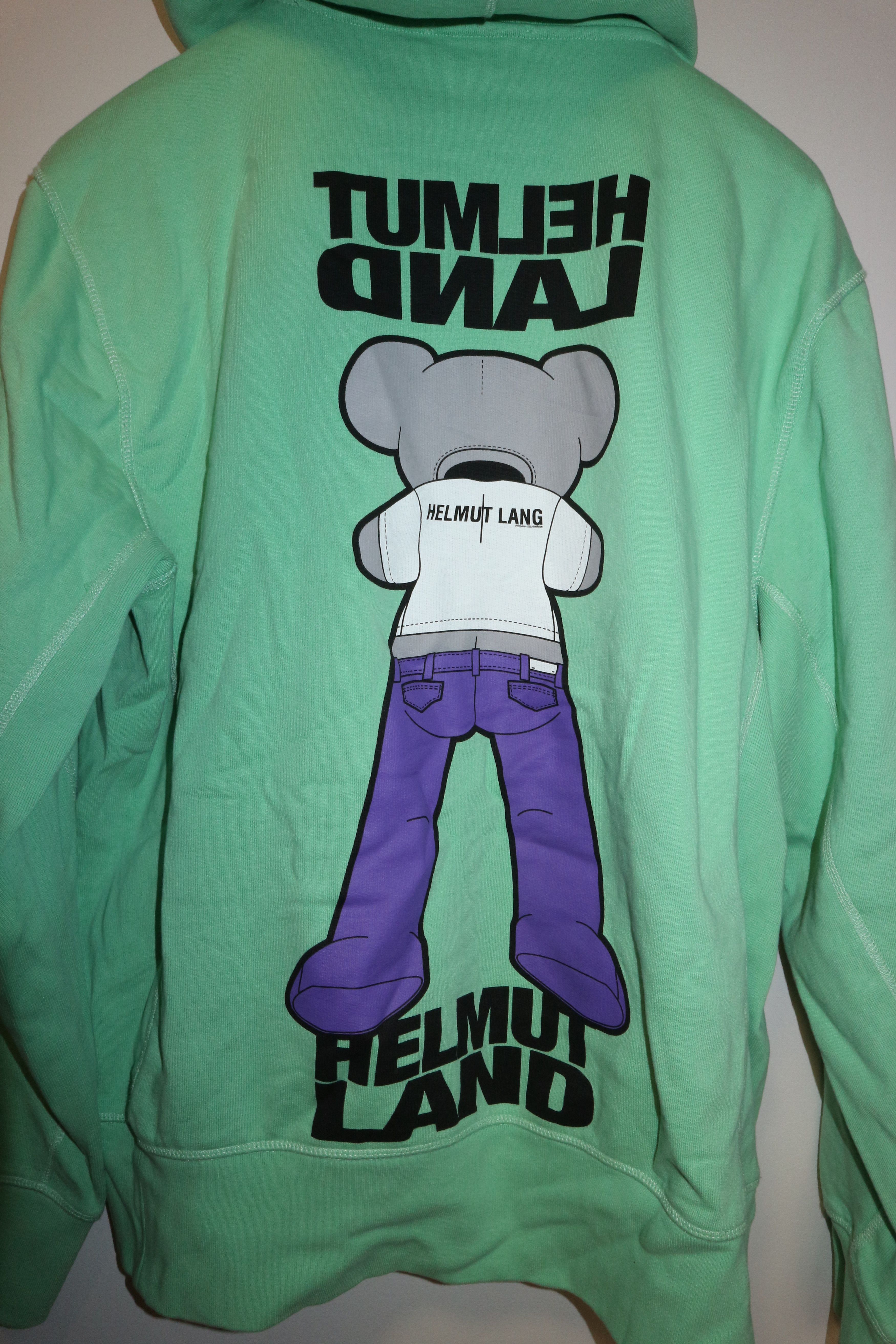 Helmut Lang Helmutland print hoodie Size US XL / EU 56 / 4 - 4 Thumbnail
