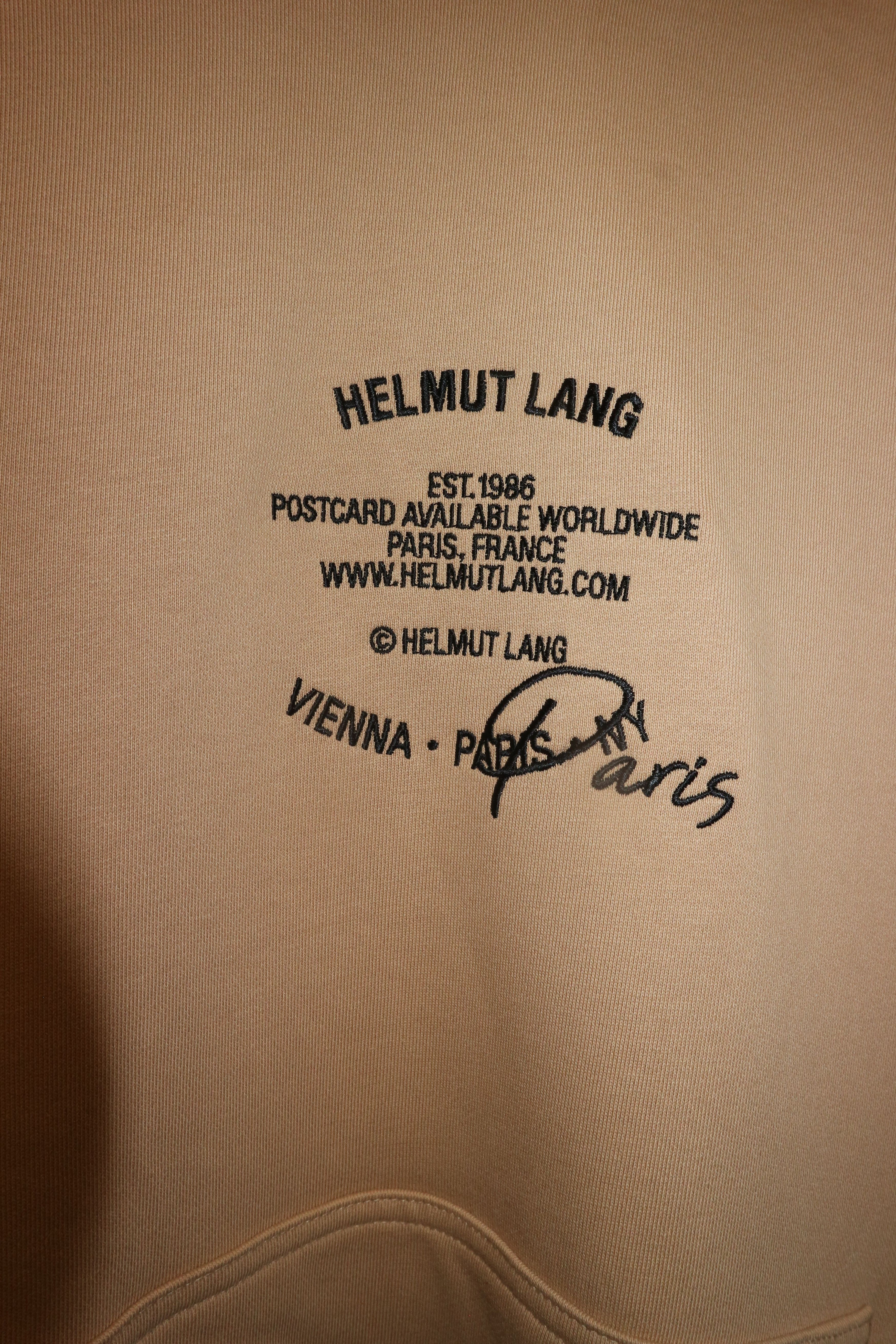 Helmut Lang PARIS POSTCARD HOODIE Size US L / EU 52-54 / 3 - 5 Thumbnail