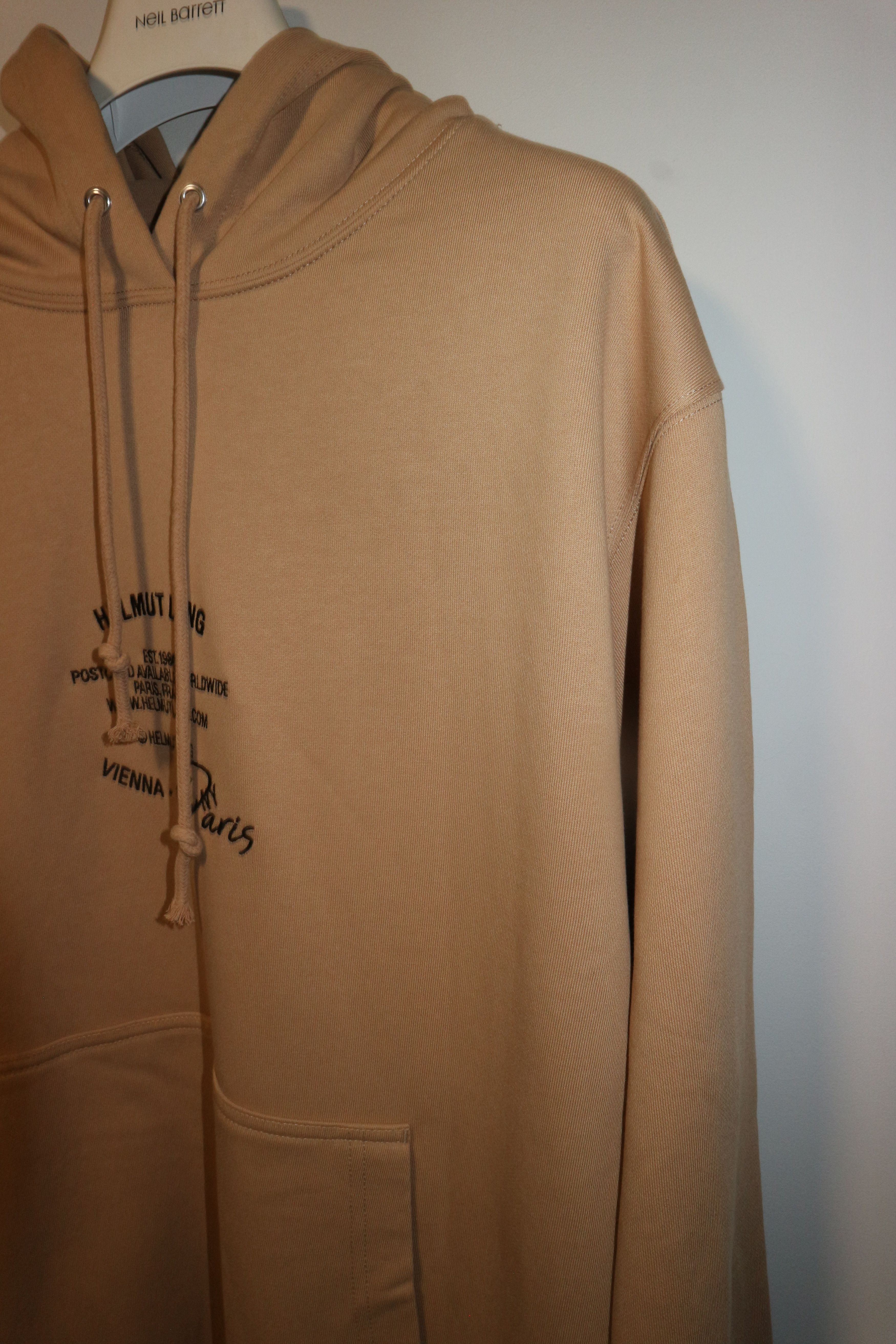 Helmut Lang PARIS POSTCARD HOODIE Size US L / EU 52-54 / 3 - 3 Thumbnail