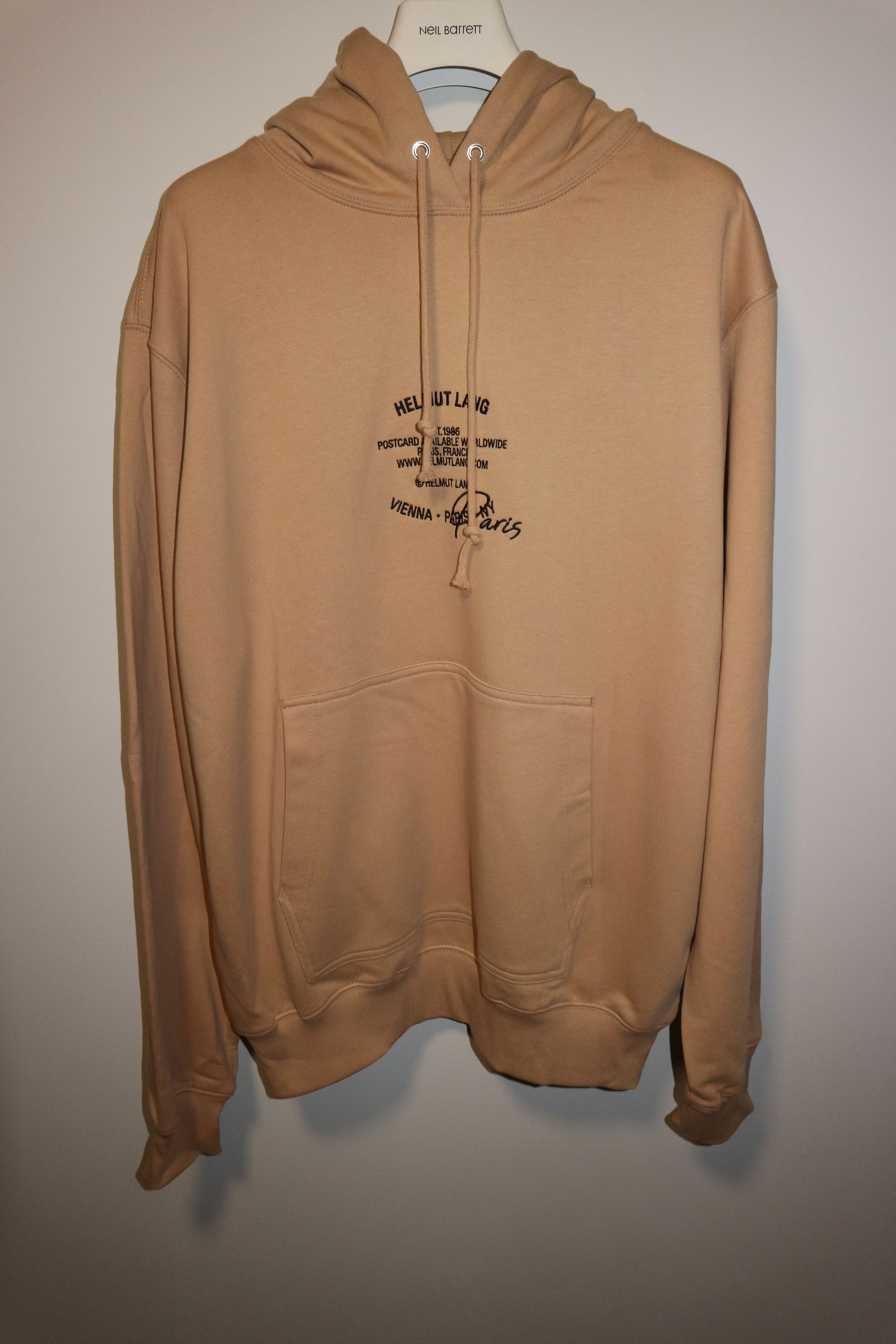 Helmut Lang PARIS POSTCARD HOODIE Size US L / EU 52-54 / 3 - 2 Thumbnail