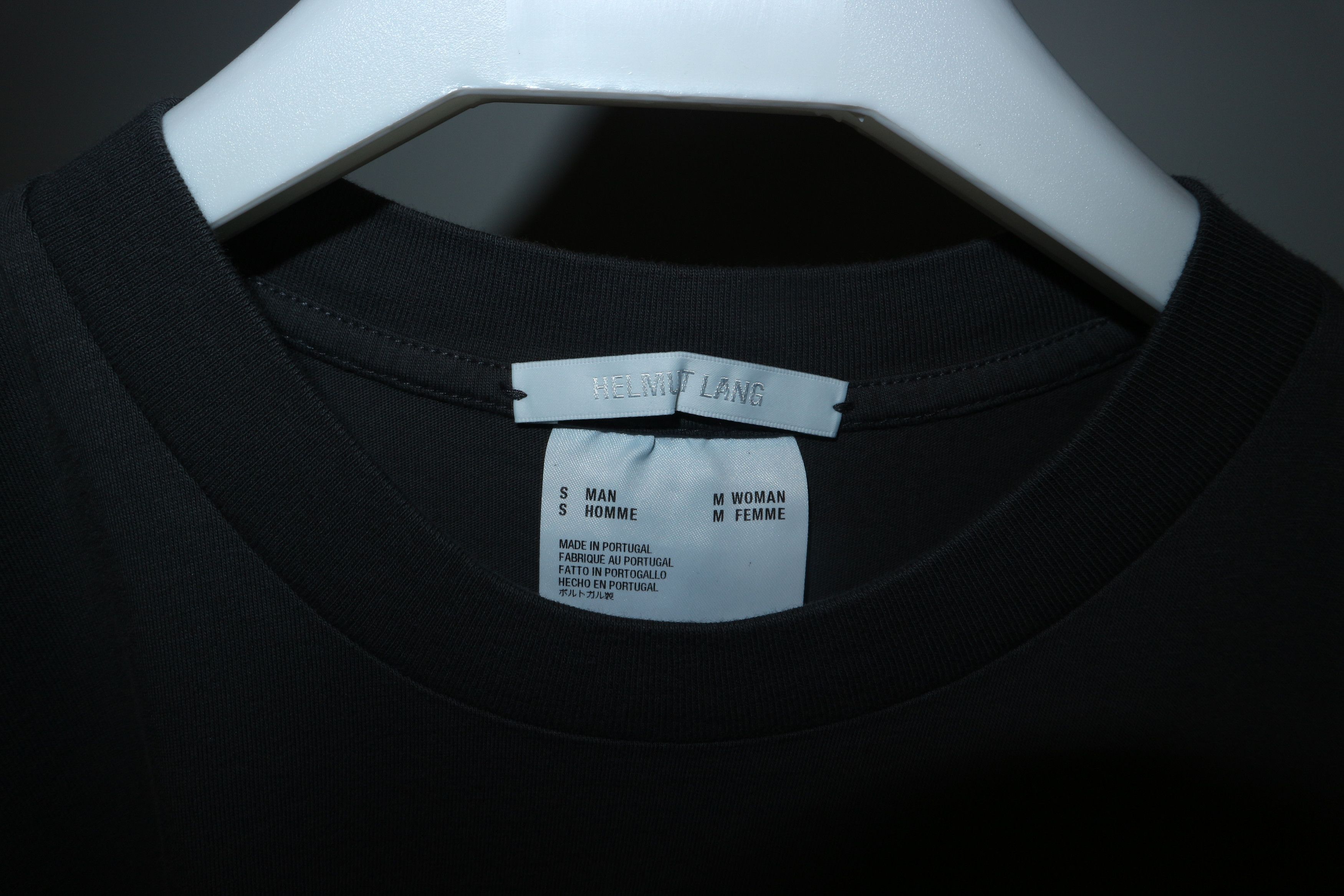 Helmut Lang Embroidered logo stripes t-shirt Size US S / EU 44-46 / 1 - 3 Thumbnail