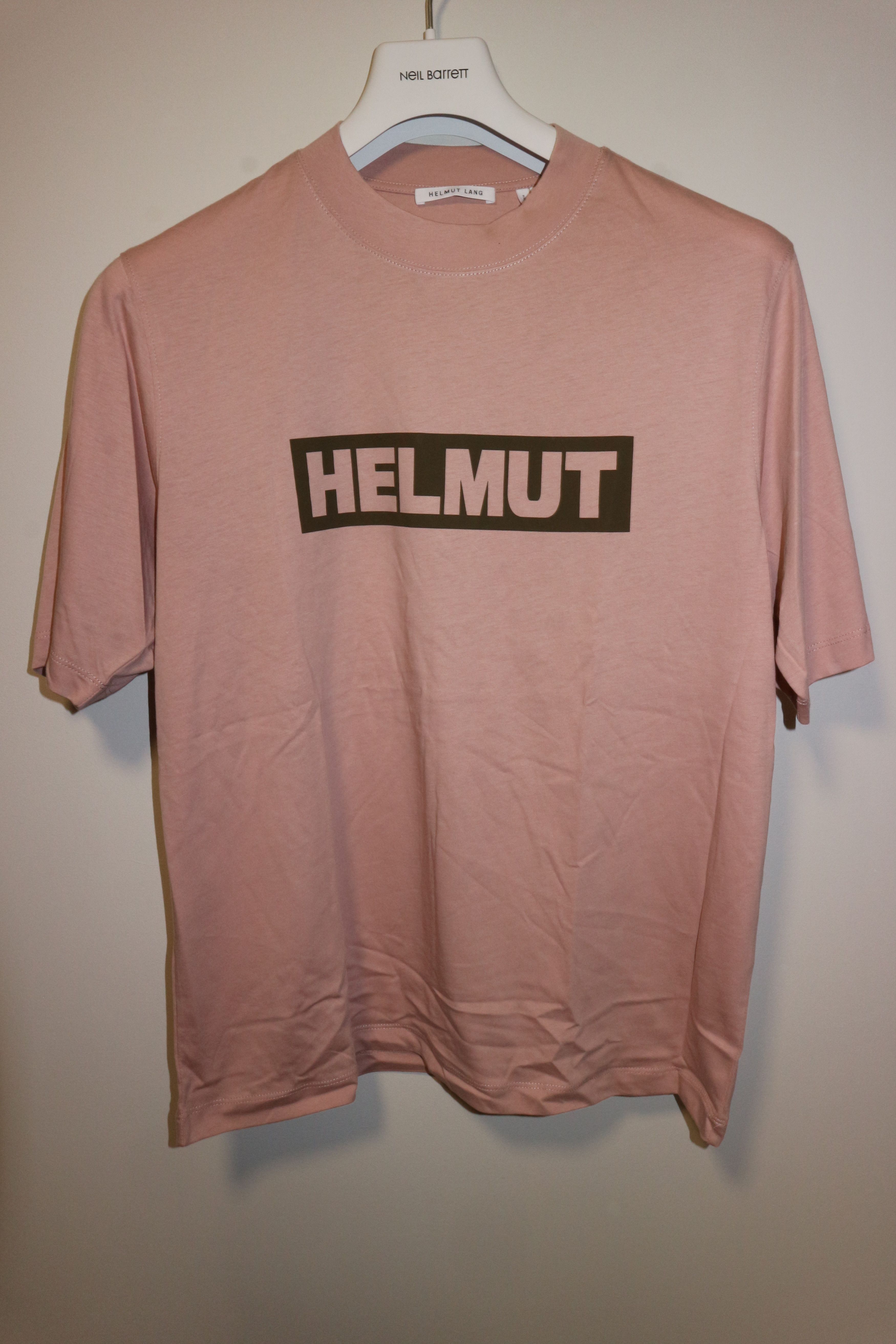 Helmut Lang Logo print t-shirt Size US S / EU 44-46 / 1 - 1 Thumbnail