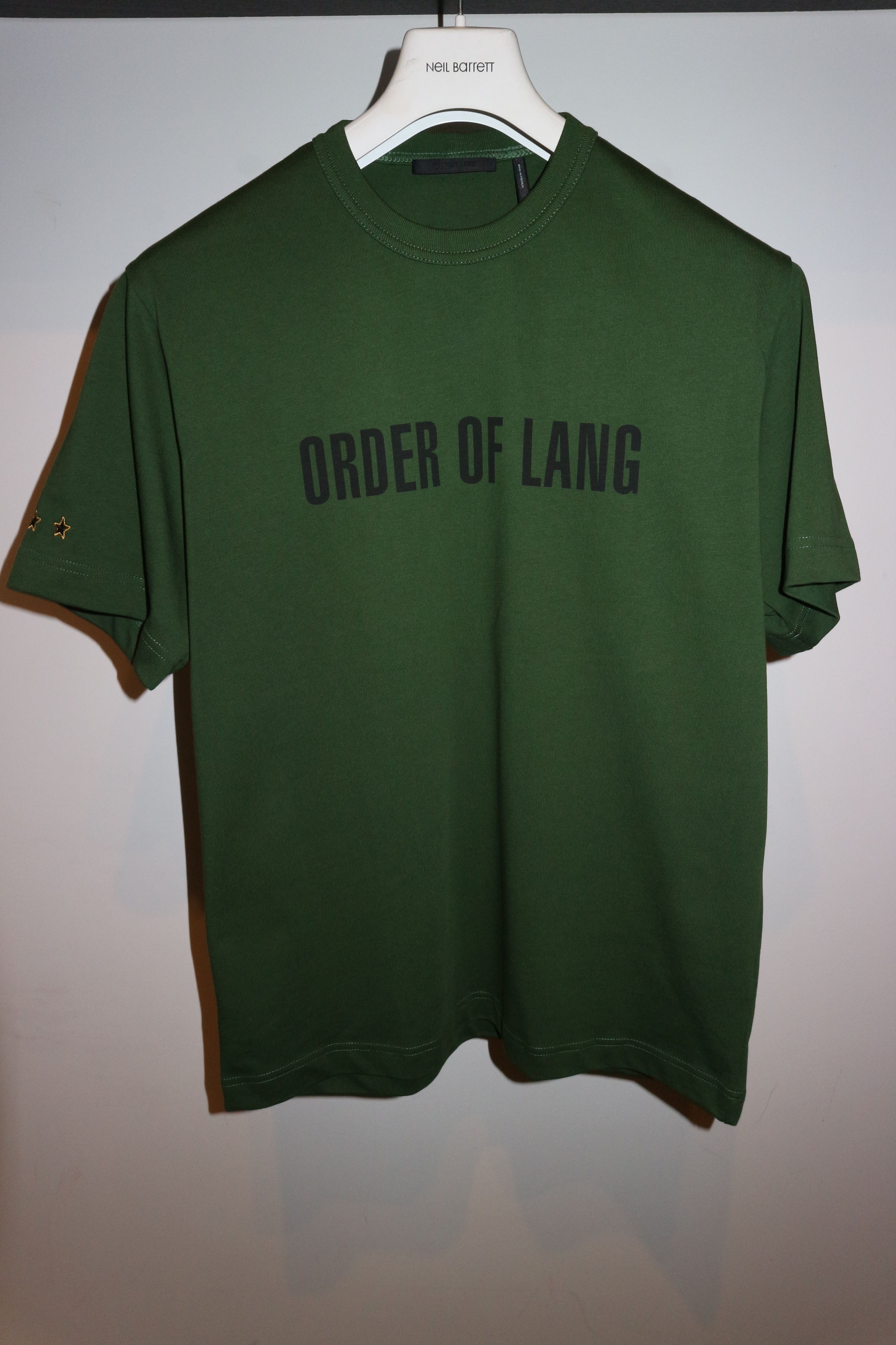 Helmut Lang Order of Lang t-shirt Size US S / EU 44-46 / 1 - 1 Thumbnail