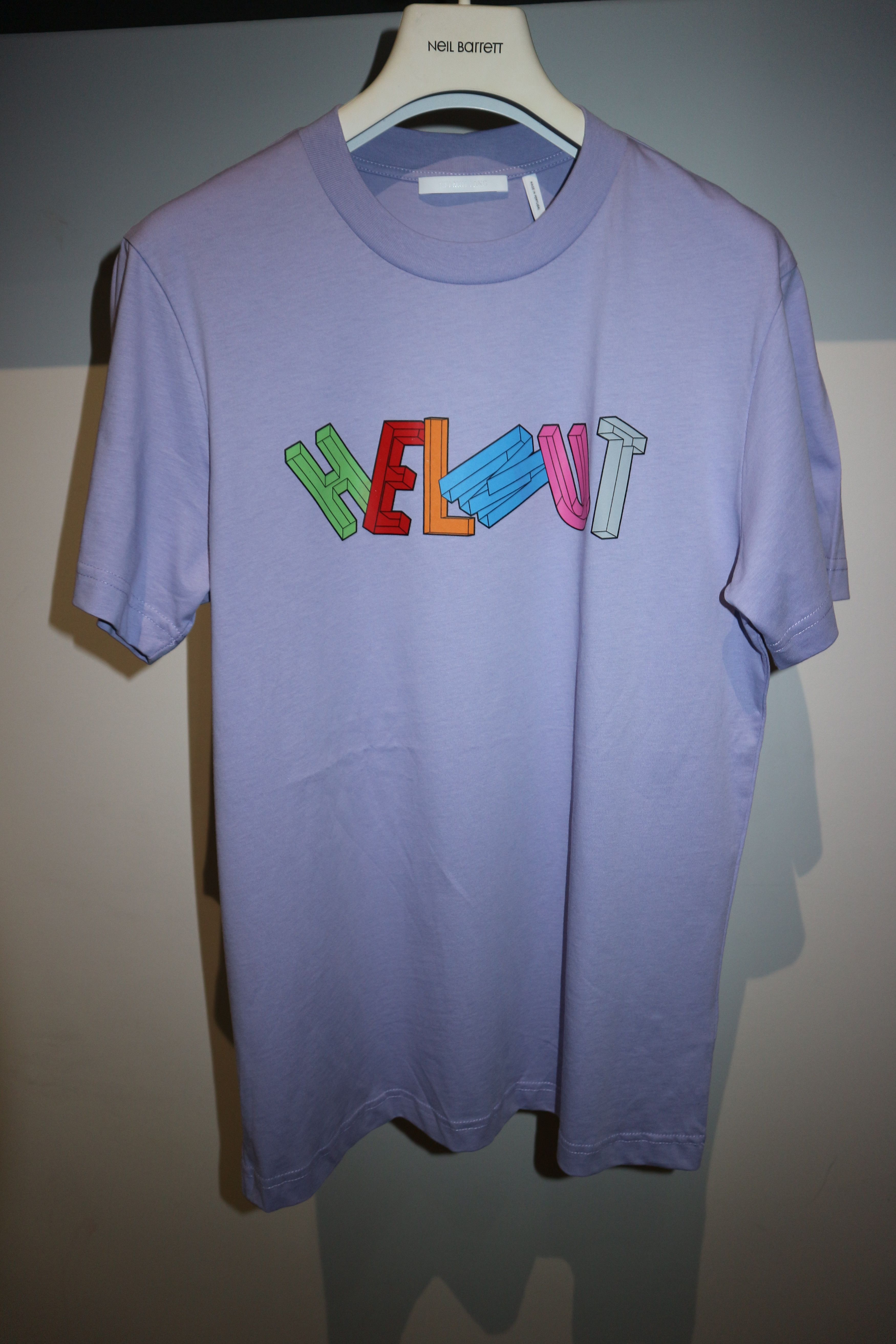 Helmut Lang logo print t-shirt Size US S / EU 44-46 / 1 - 1 Thumbnail