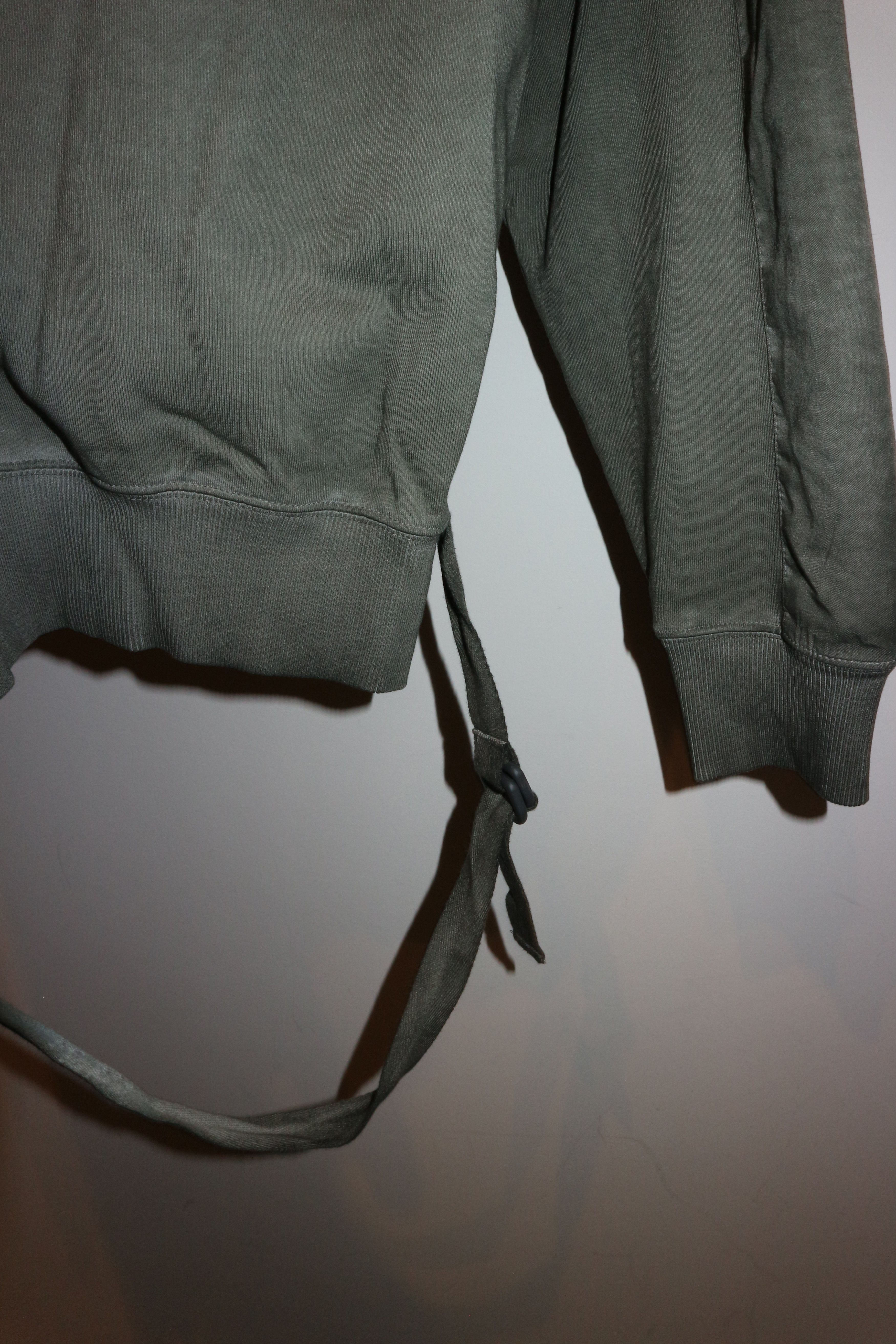 Helmut Lang Khaki military sweatshirt Size US S / EU 44-46 / 1 - 14 Thumbnail