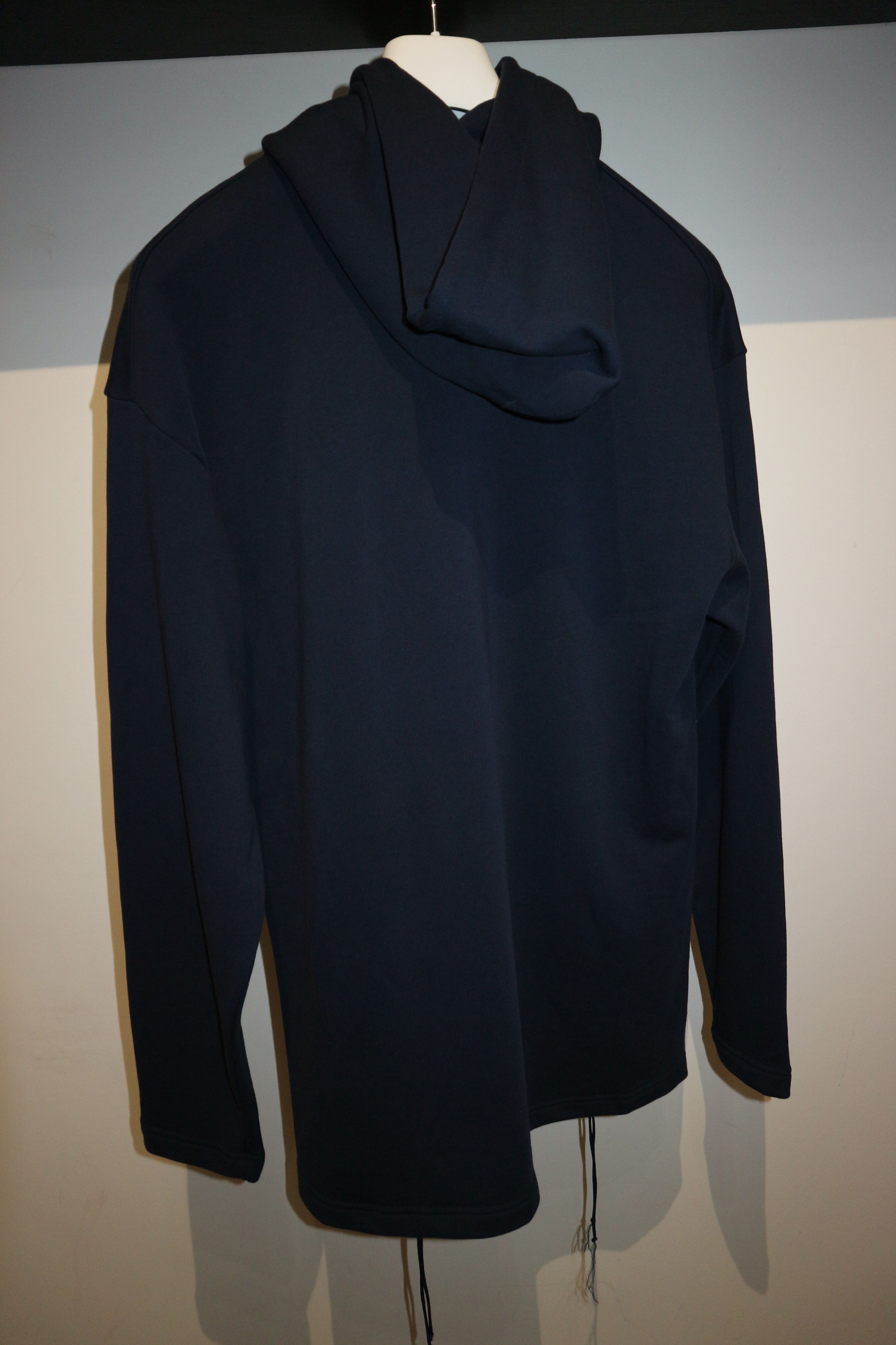 Helmut Lang Navy laced sweatshirt Size US S / EU 44-46 / 1 - 7 Thumbnail