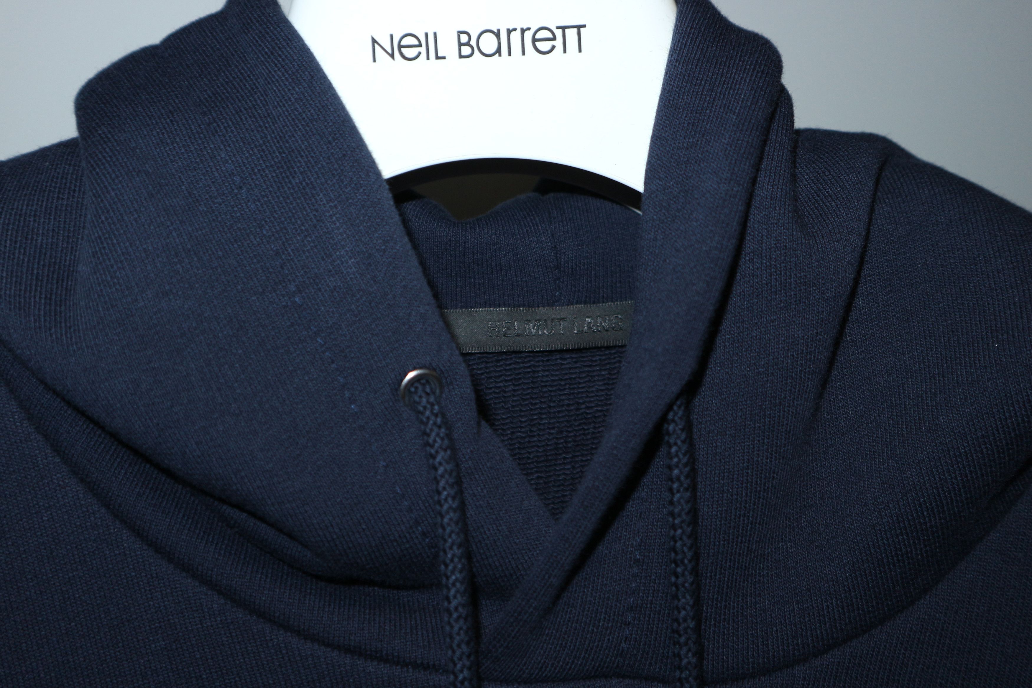 Helmut Lang Navy laced sweatshirt Size US S / EU 44-46 / 1 - 4 Thumbnail