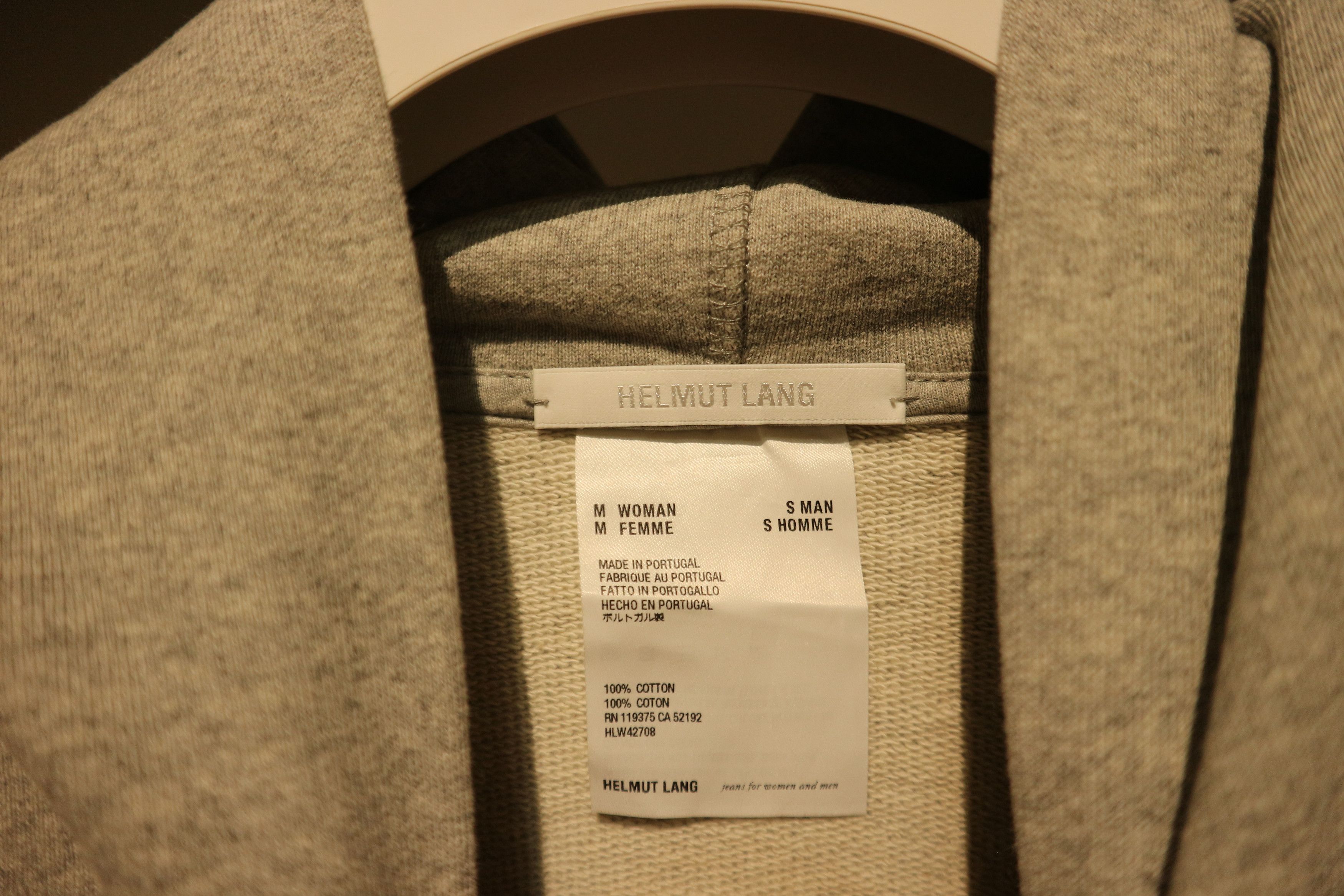 Helmut Lang glow in the dark logo hoodie Size US S / EU 44-46 / 1 - 6 Thumbnail