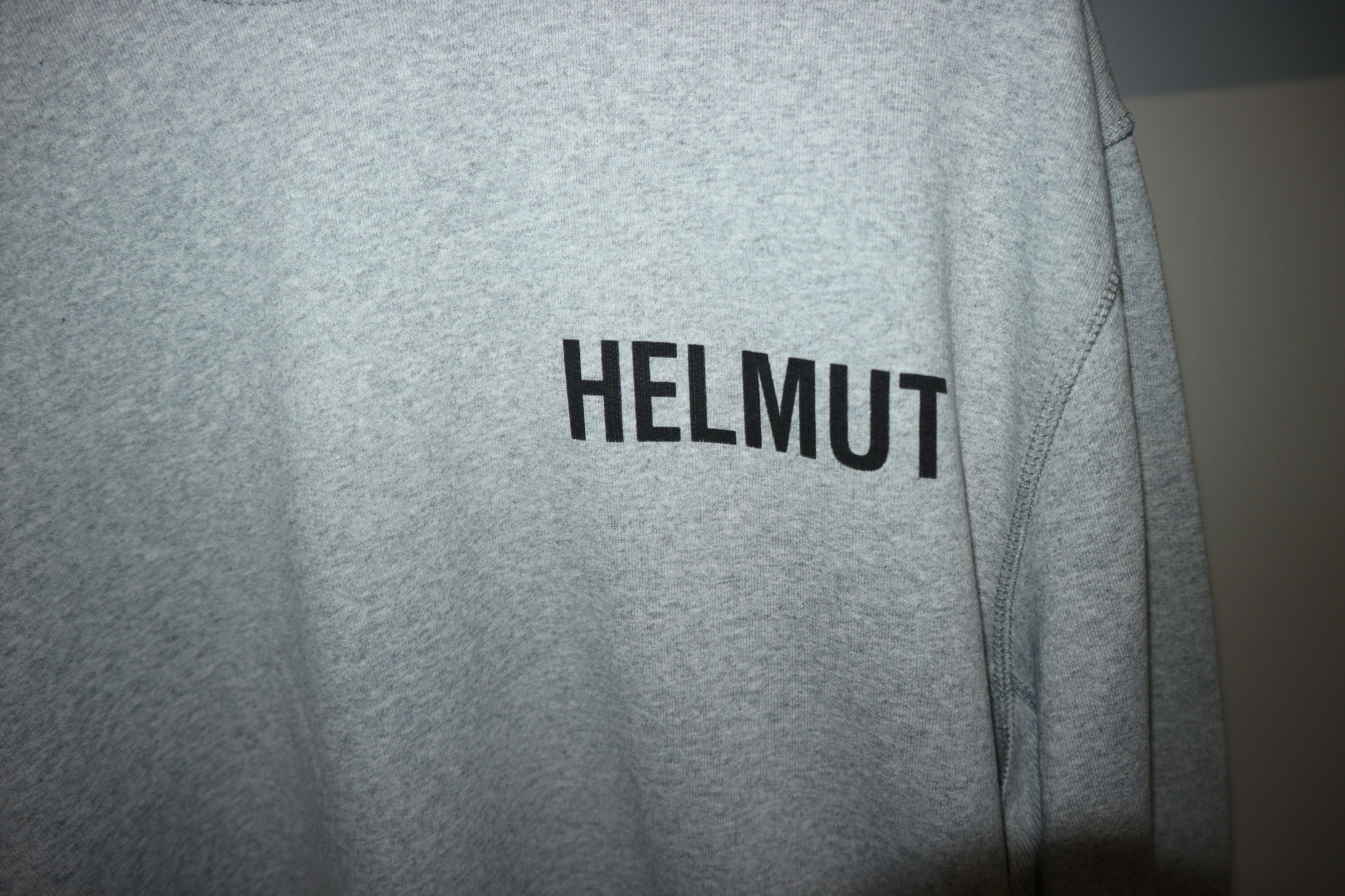 Helmut Lang glow in the dark logo hoodie Size US S / EU 44-46 / 1 - 4 Thumbnail