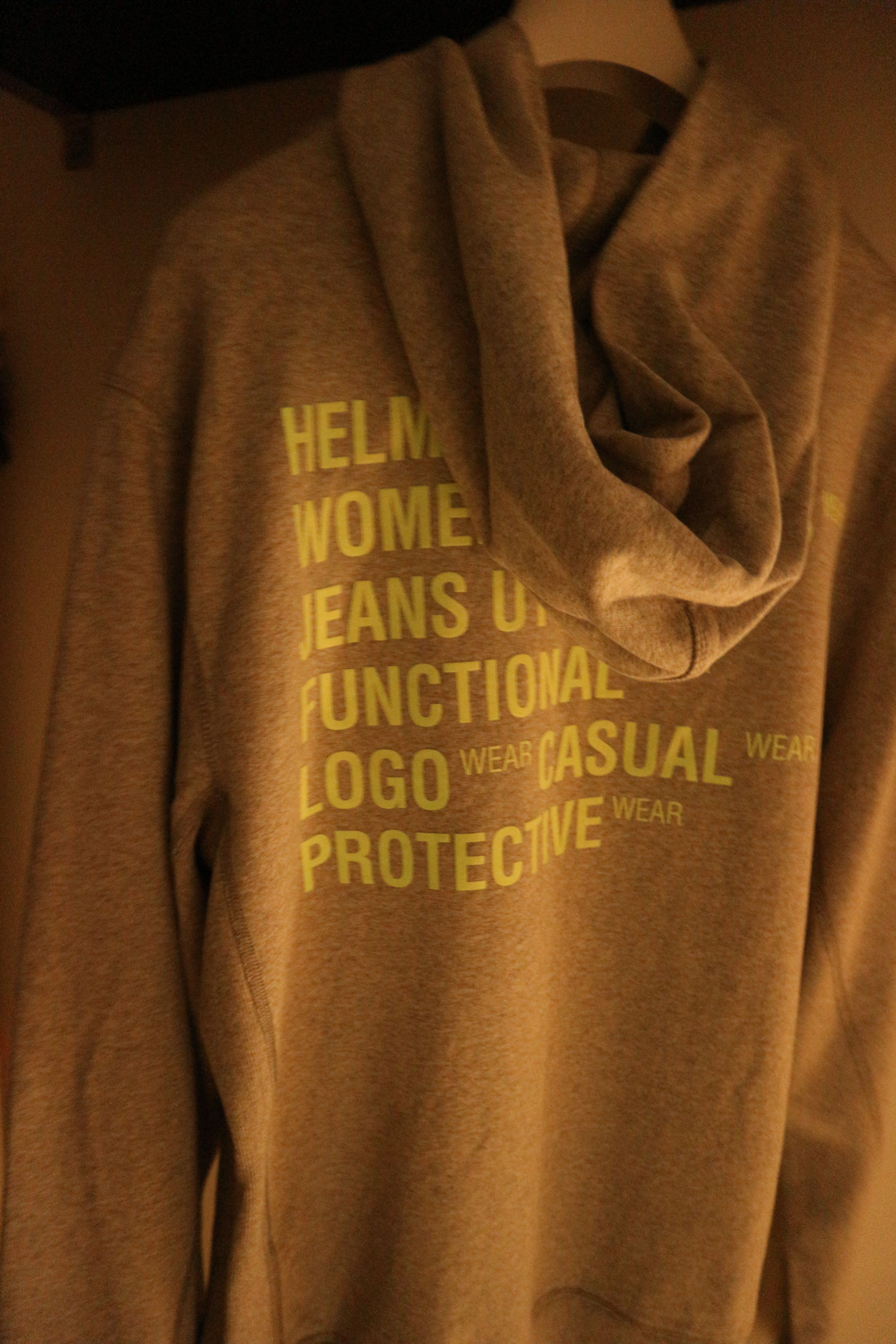Helmut Lang glow in the dark logo hoodie Size US S / EU 44-46 / 1 - 9 Thumbnail