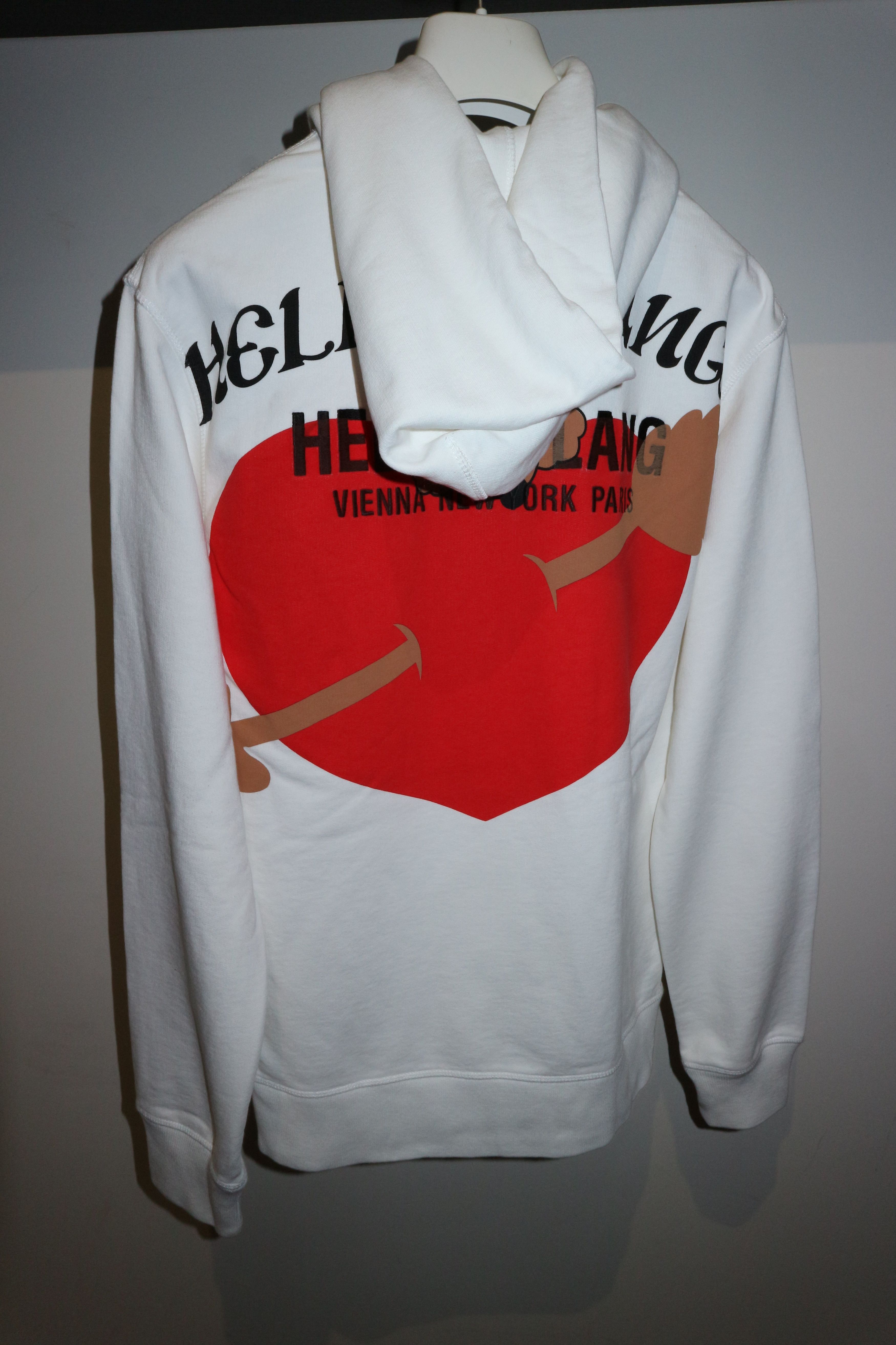 Helmut Lang Teddy bear valentine hpoodie Size US S / EU 44-46 / 1 - 7 Thumbnail
