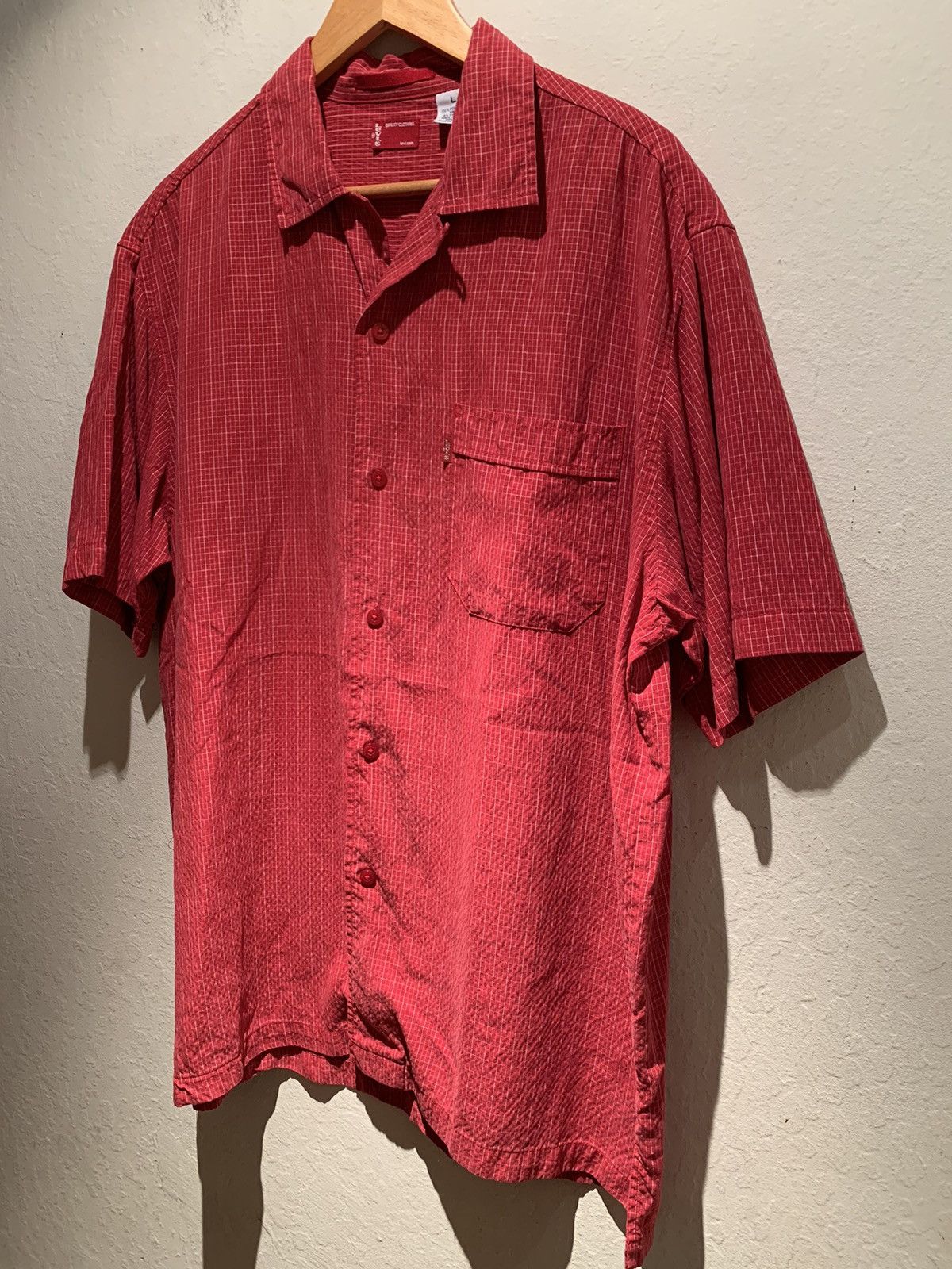 Levi's *RARE* Vintage Levi’s Rayon Korea Made Pocket Button Shirt L Size US L / EU 52-54 / 3 - 1 Thumbnail