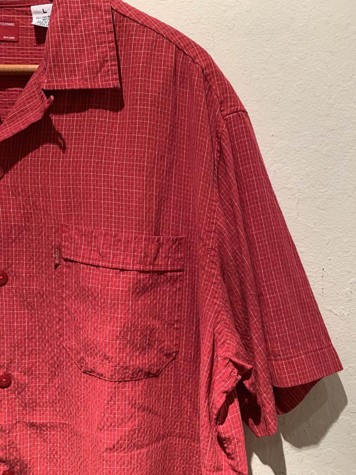 Levi's *RARE* Vintage Levi’s Rayon Korea Made Pocket Button Shirt L Size US L / EU 52-54 / 3 - 3 Thumbnail