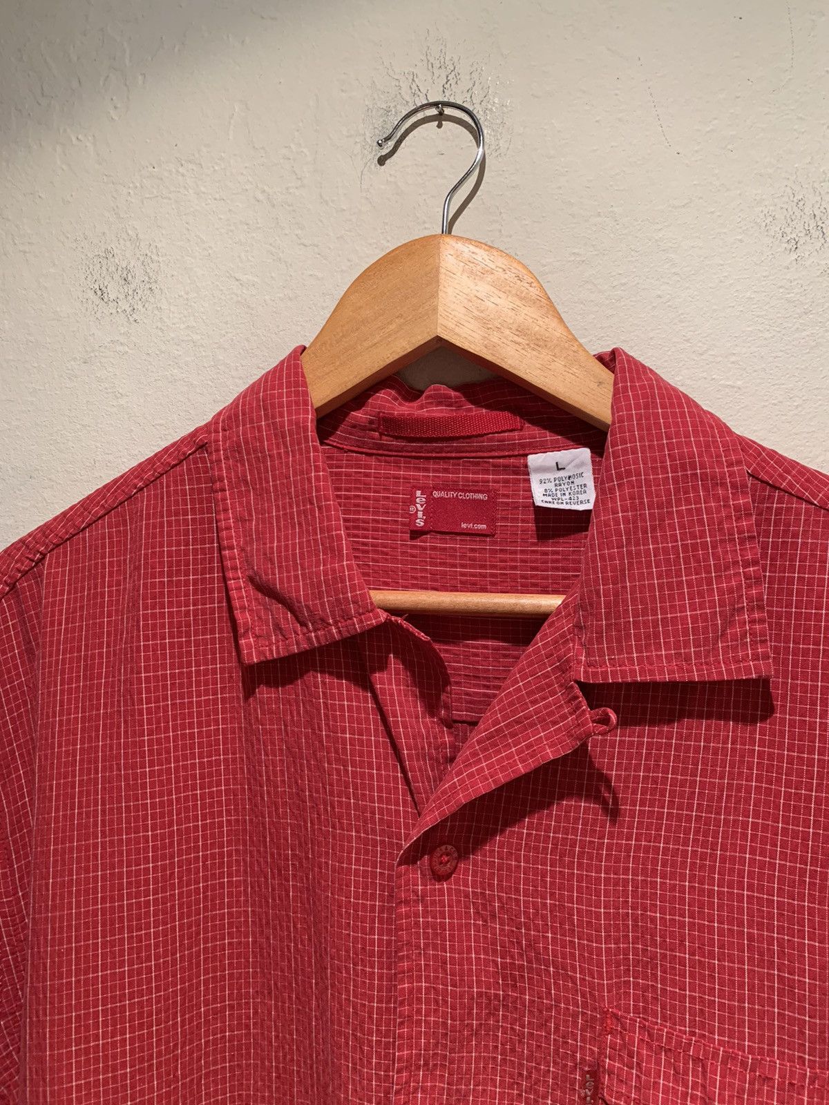 Levi's *RARE* Vintage Levi’s Rayon Korea Made Pocket Button Shirt L Size US L / EU 52-54 / 3 - 2 Thumbnail