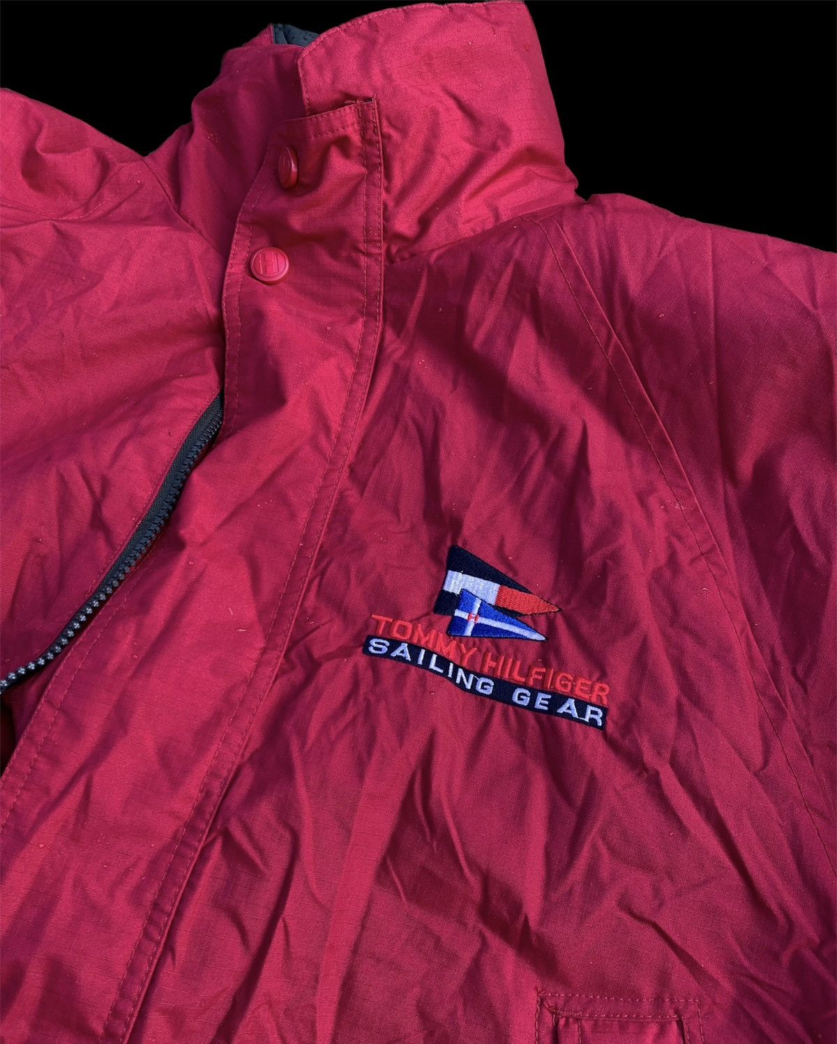 Other 90’s Tommy Hilfiger vintage big logo reversible jacket Size US M / EU 48-50 / 2 - 8 Thumbnail