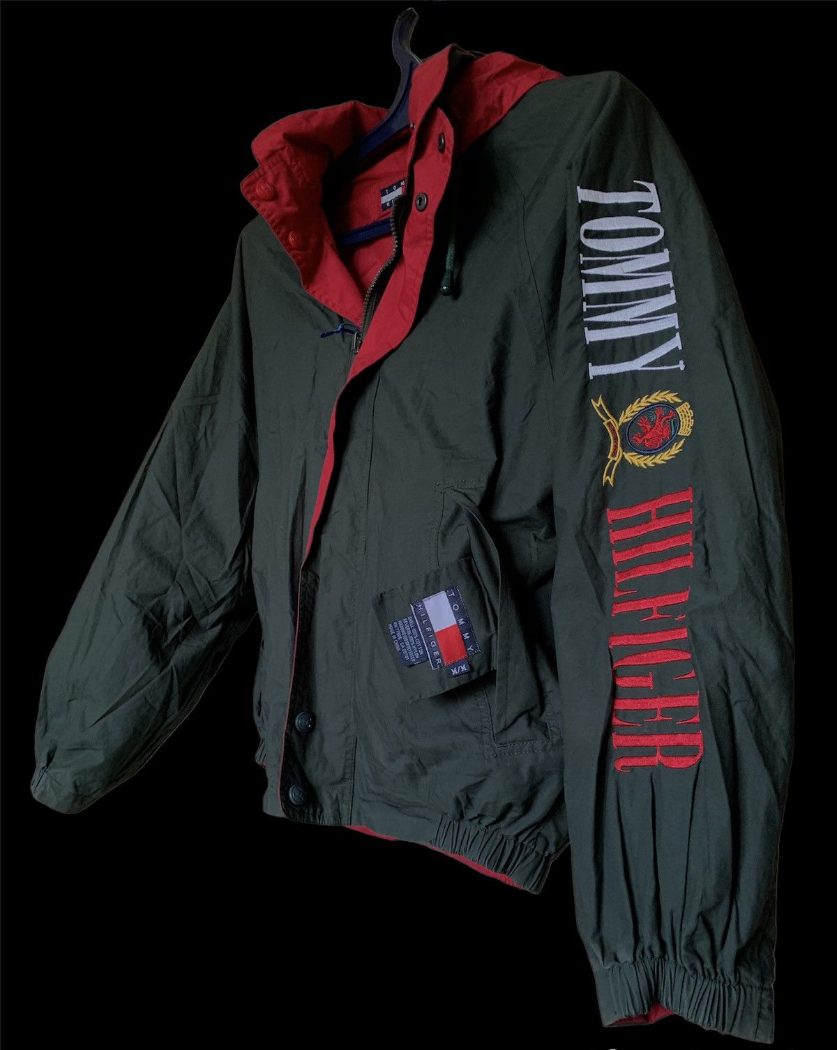 Other 90’s Tommy Hilfiger vintage big logo reversible jacket Size US M / EU 48-50 / 2 - 6 Thumbnail