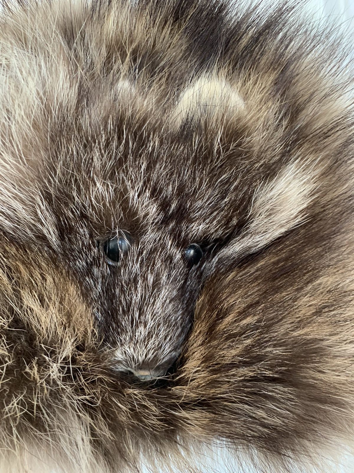 Designer Racoon fur natural hat Size ONE SIZE - 10 Thumbnail