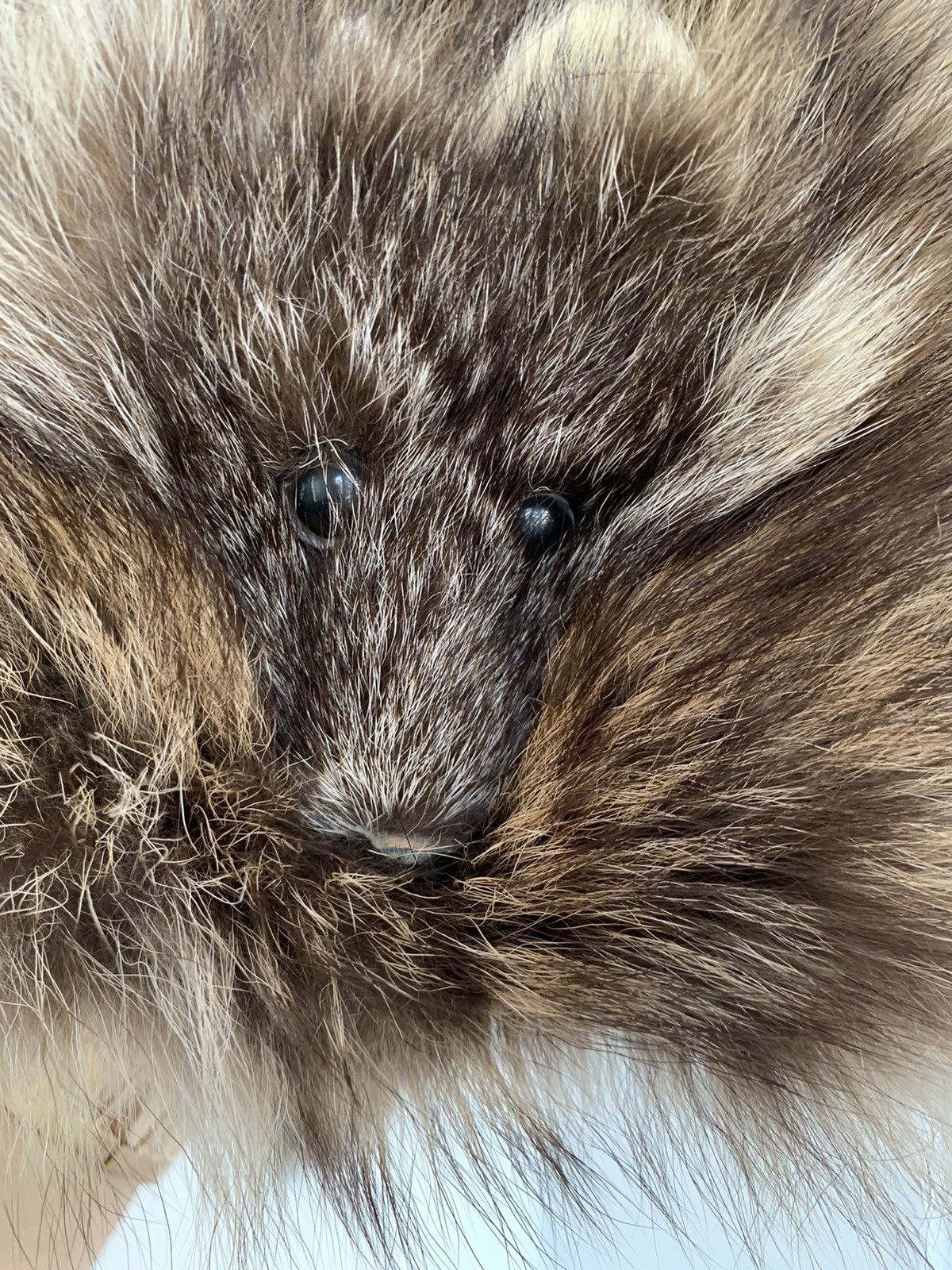 Designer Racoon fur natural hat Size ONE SIZE - 11 Thumbnail