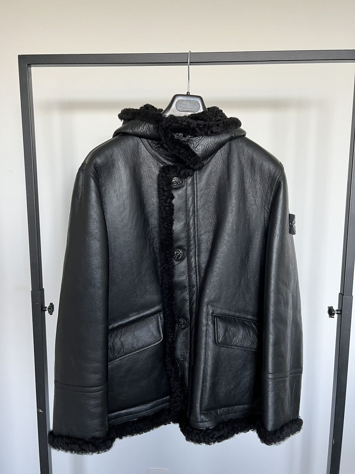 Stone Island × Supreme Stone island x supreme rare shearling 